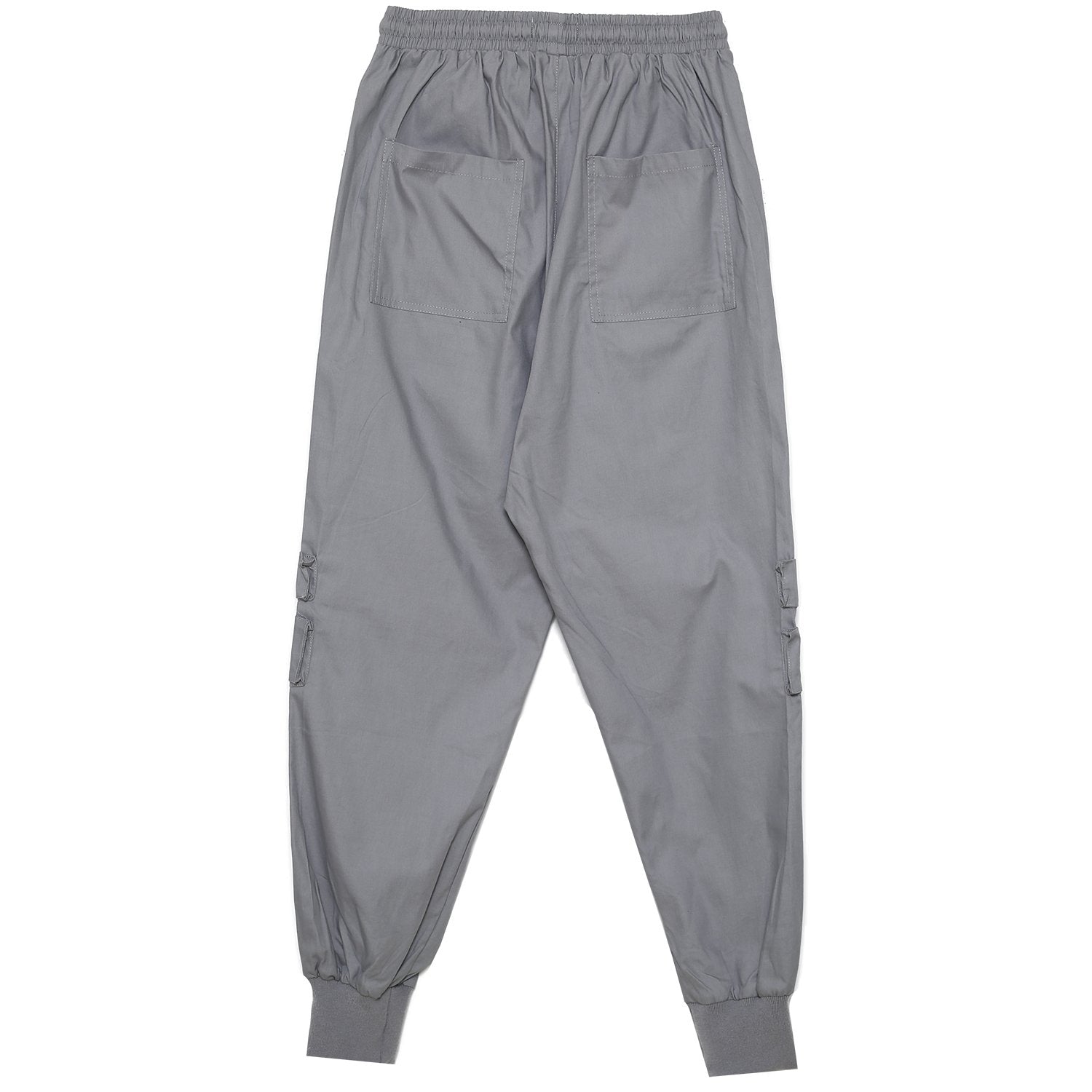 Cargo zip pocket pants taupe