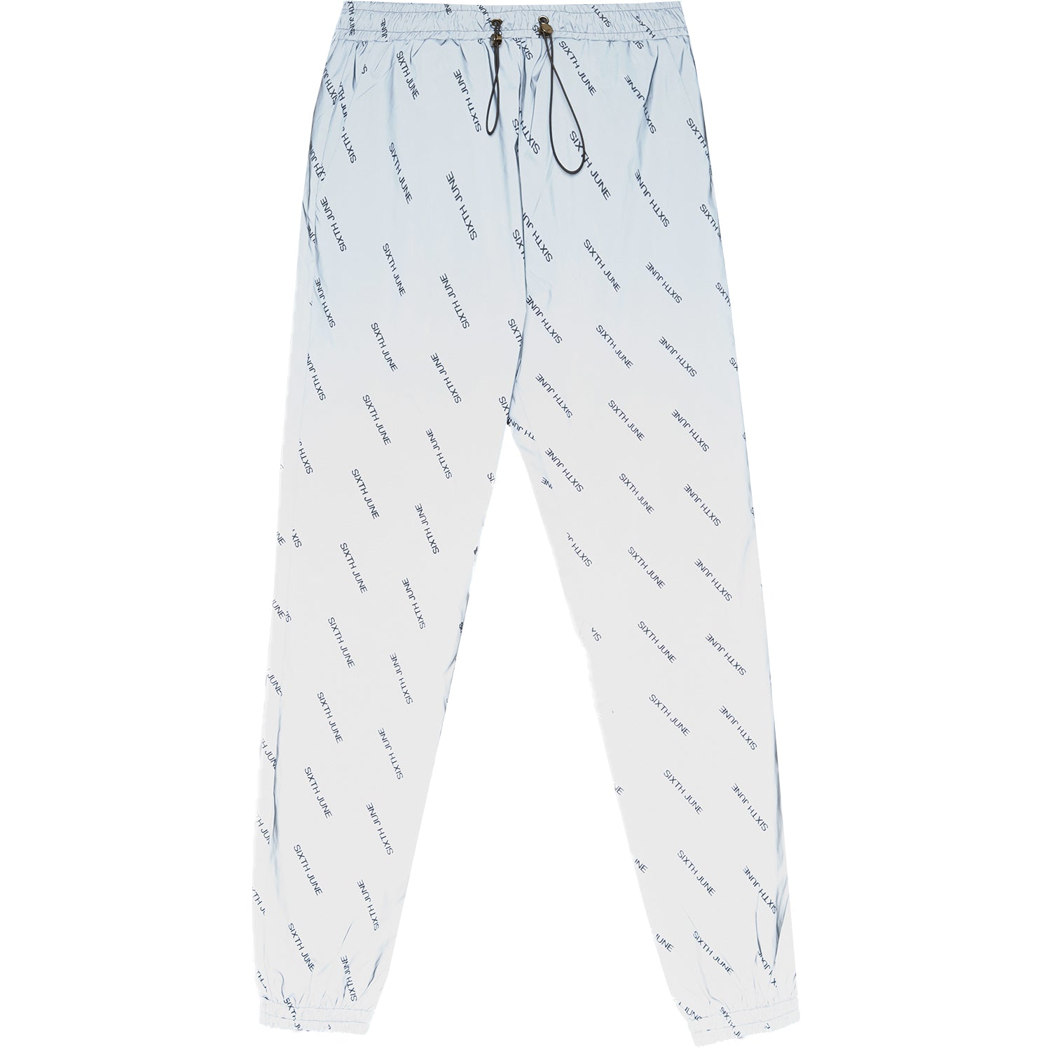 Sixth June - Jogging all over logo réfléchissant gris