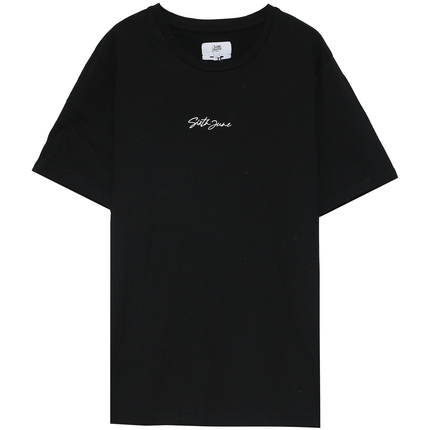 Back signature tshirt black