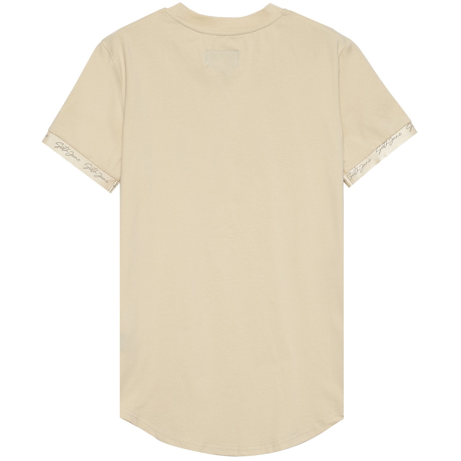 Sixth June - T-shirt logo signature relief Beige