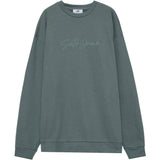 Sweatshirt logo signature relief vert
