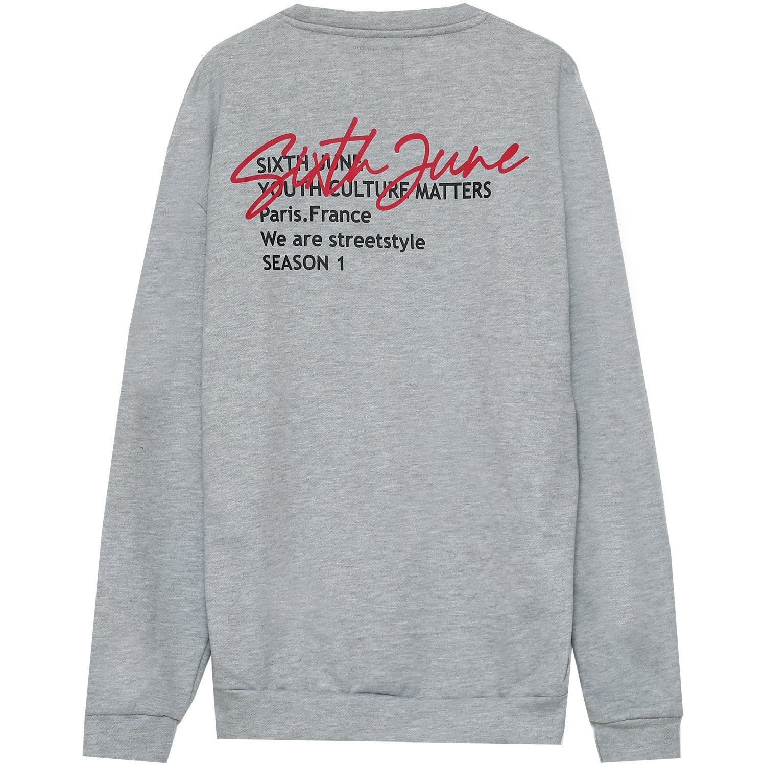 Sweatshirt Youth Culture Matters gris