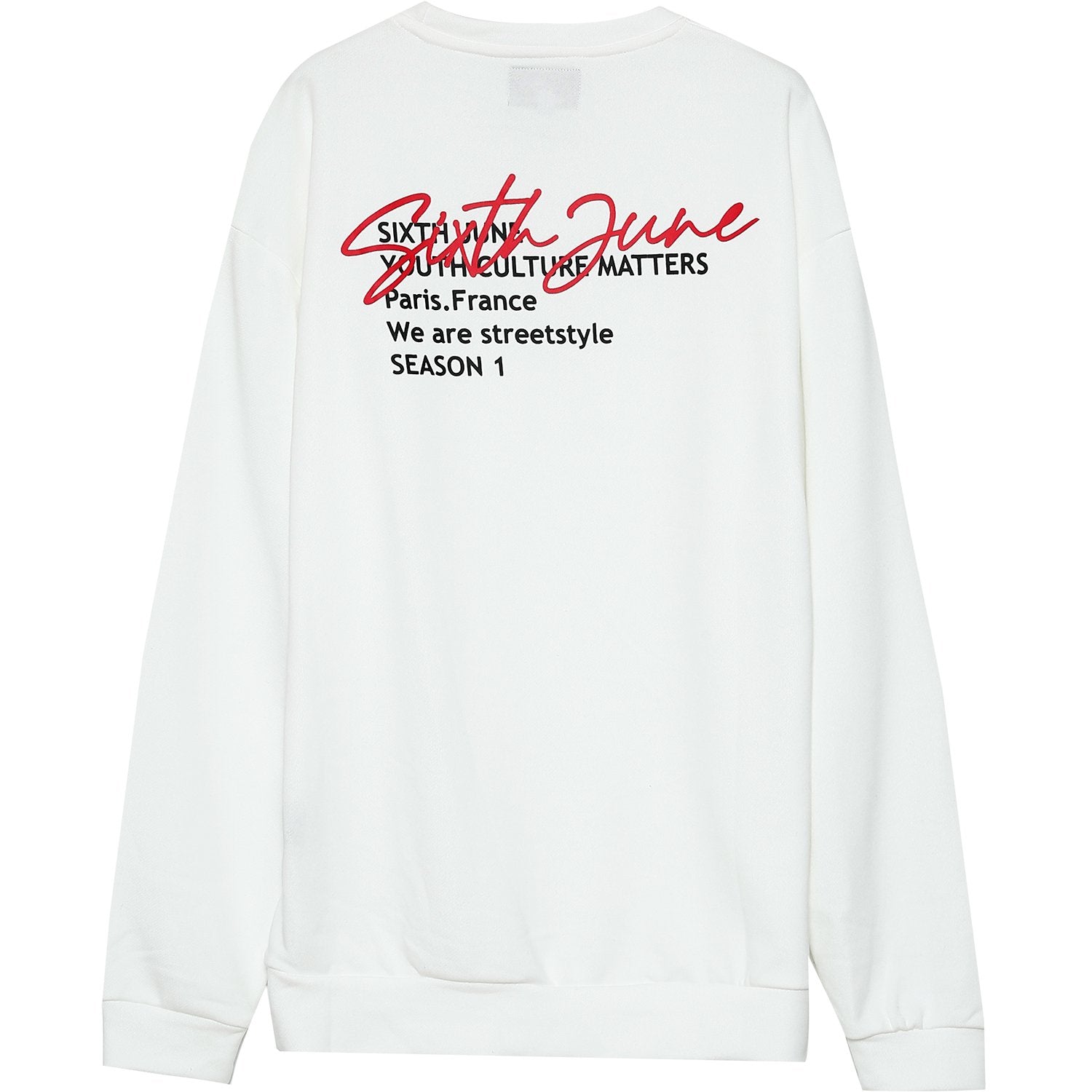 Youth Culture Matters sweater white