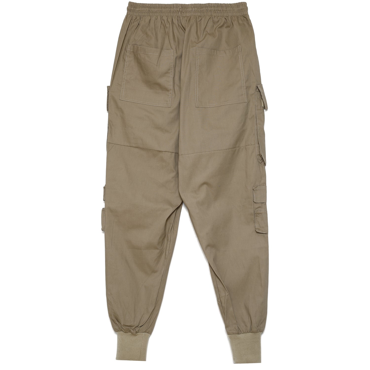 Sixth June - Pantalon cargo tactique poches beige foncé