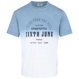 Sixth June - T-shirt sooner than you think dégradé bleu