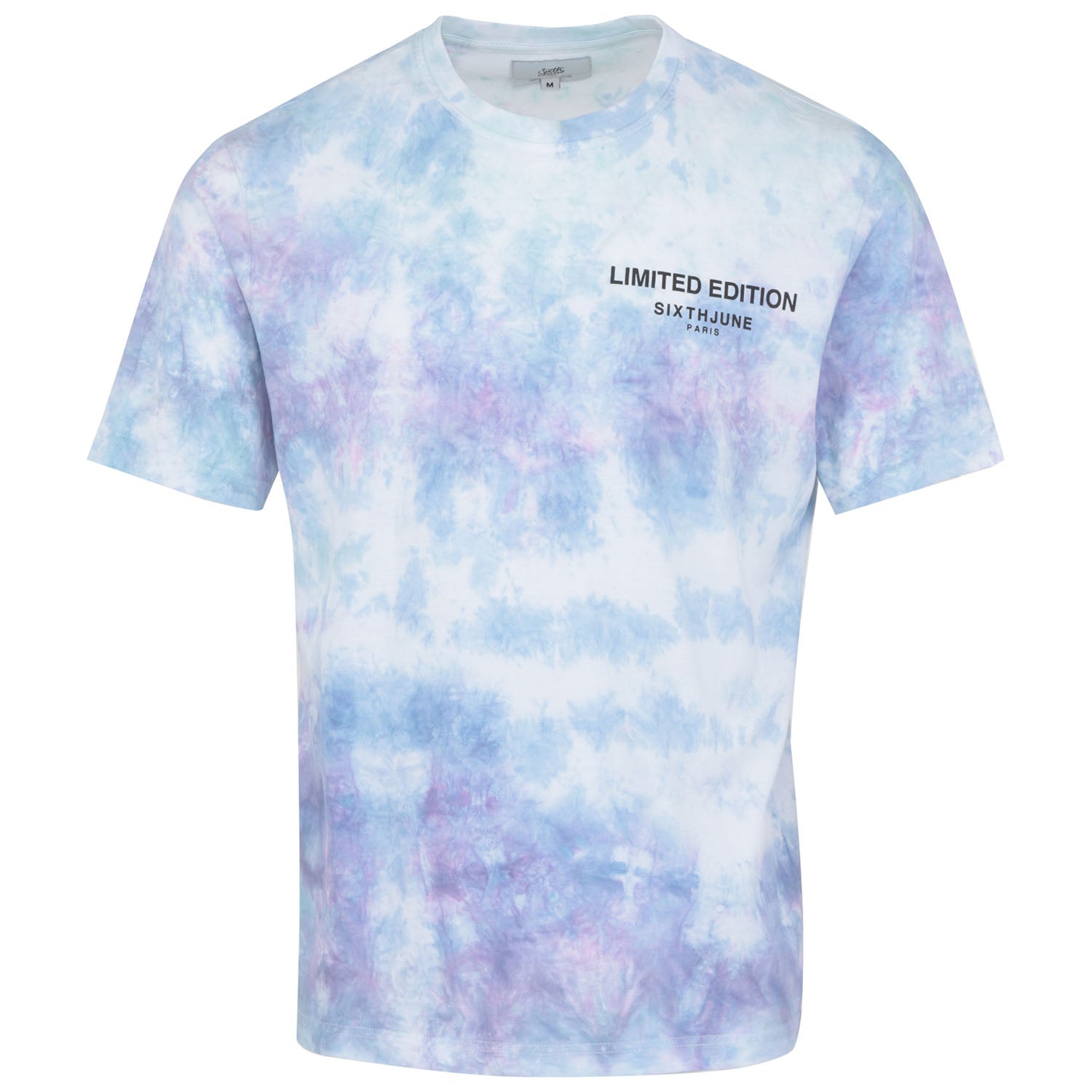 Sixth June - T-shirt manches courtes tie dye bleu vert