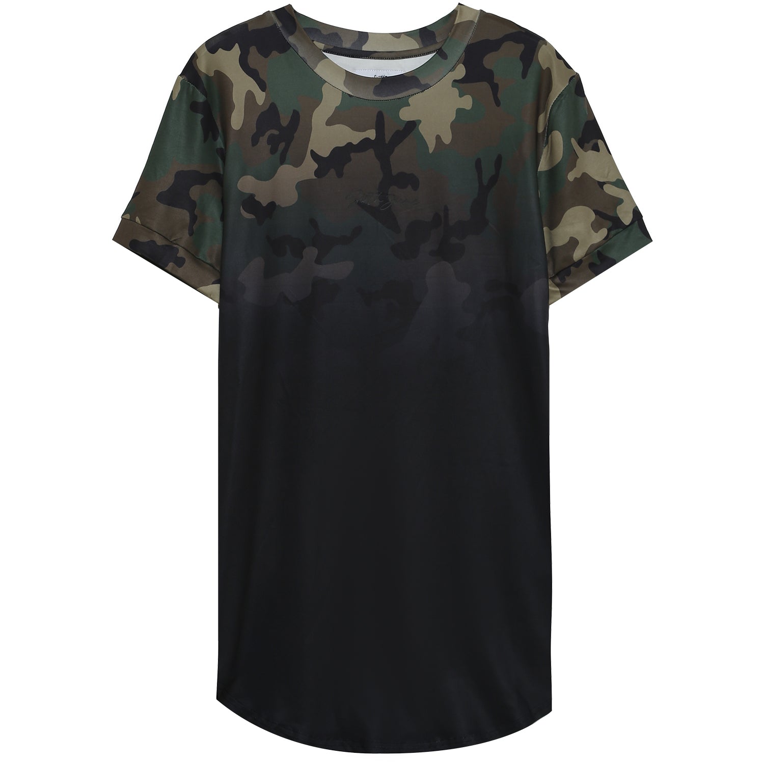 Sixth June - T-shirt camouflage dégradé kaki