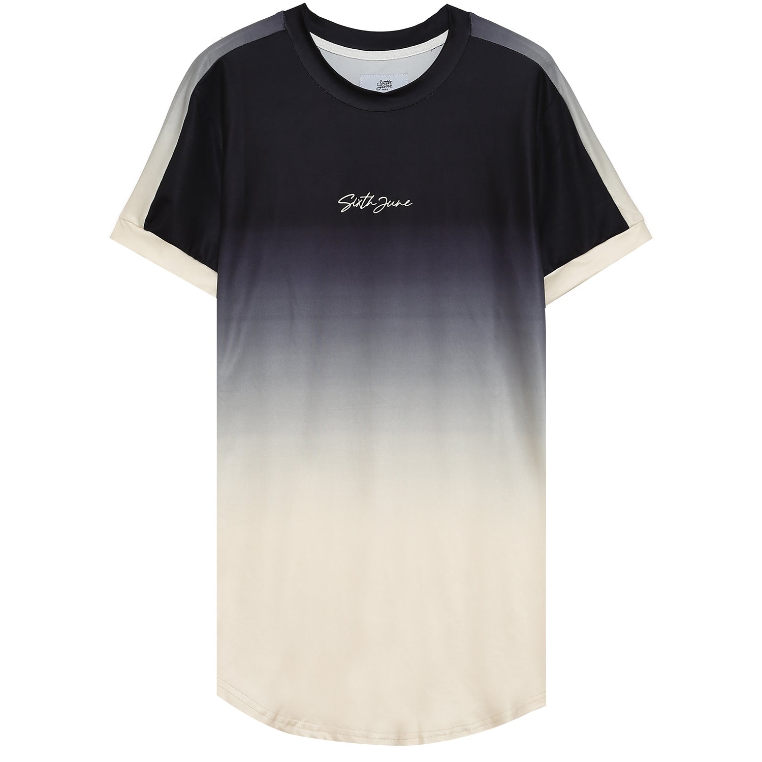 Sixth June - T-shirt dégradé logo signature beige