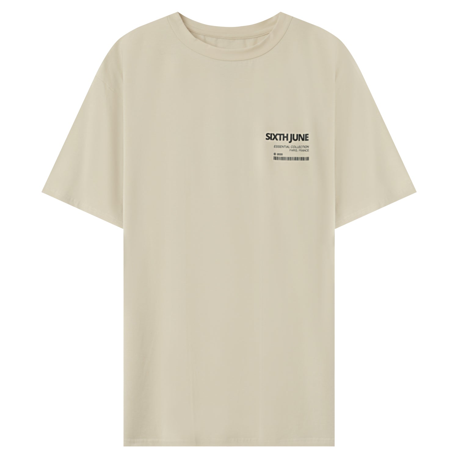 Sixth June - T-shirt barcode Beige