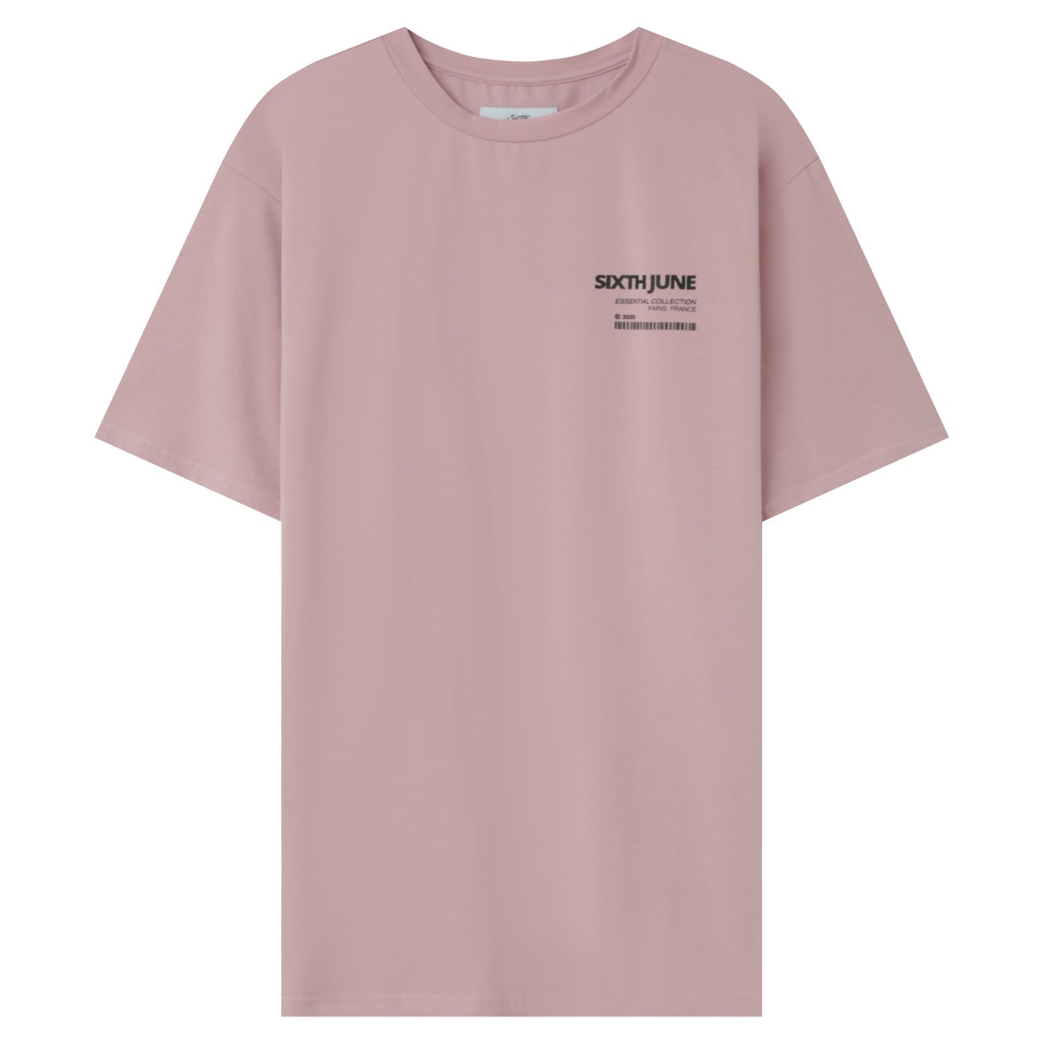 Sixth June - T-shirt barcode Rose