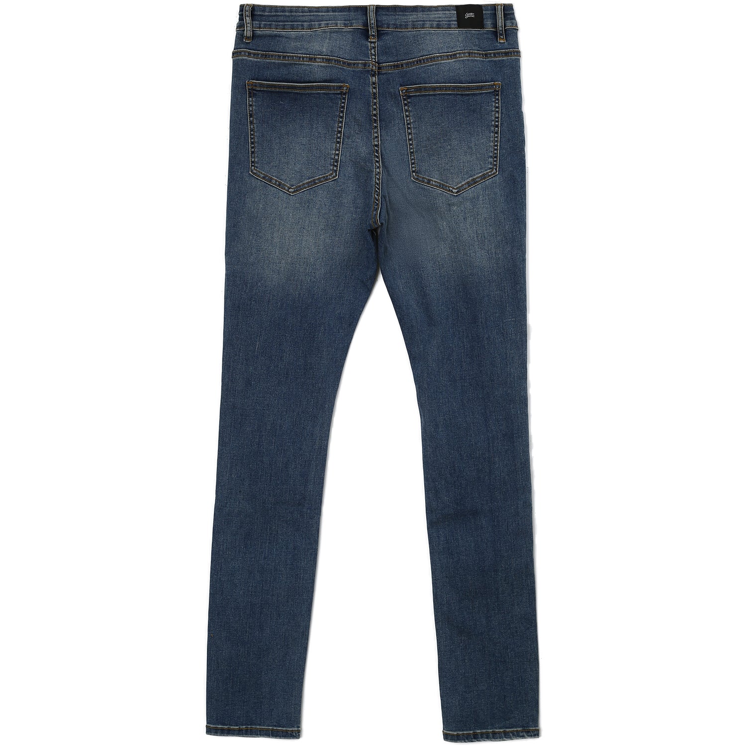 Sixth June - Jean déchirures encre Bleu foncé