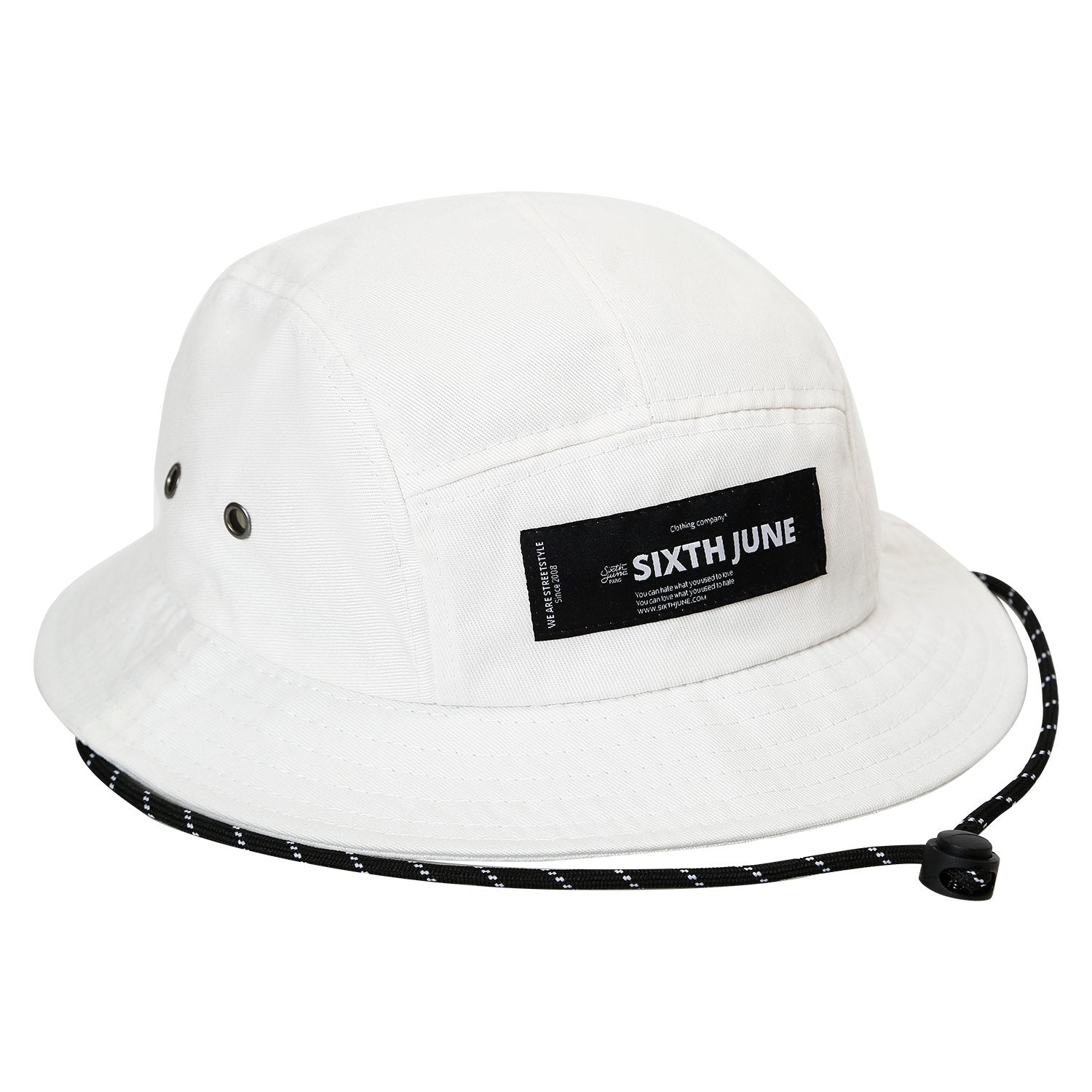 Sixth June - Bob cordon coton Blanc