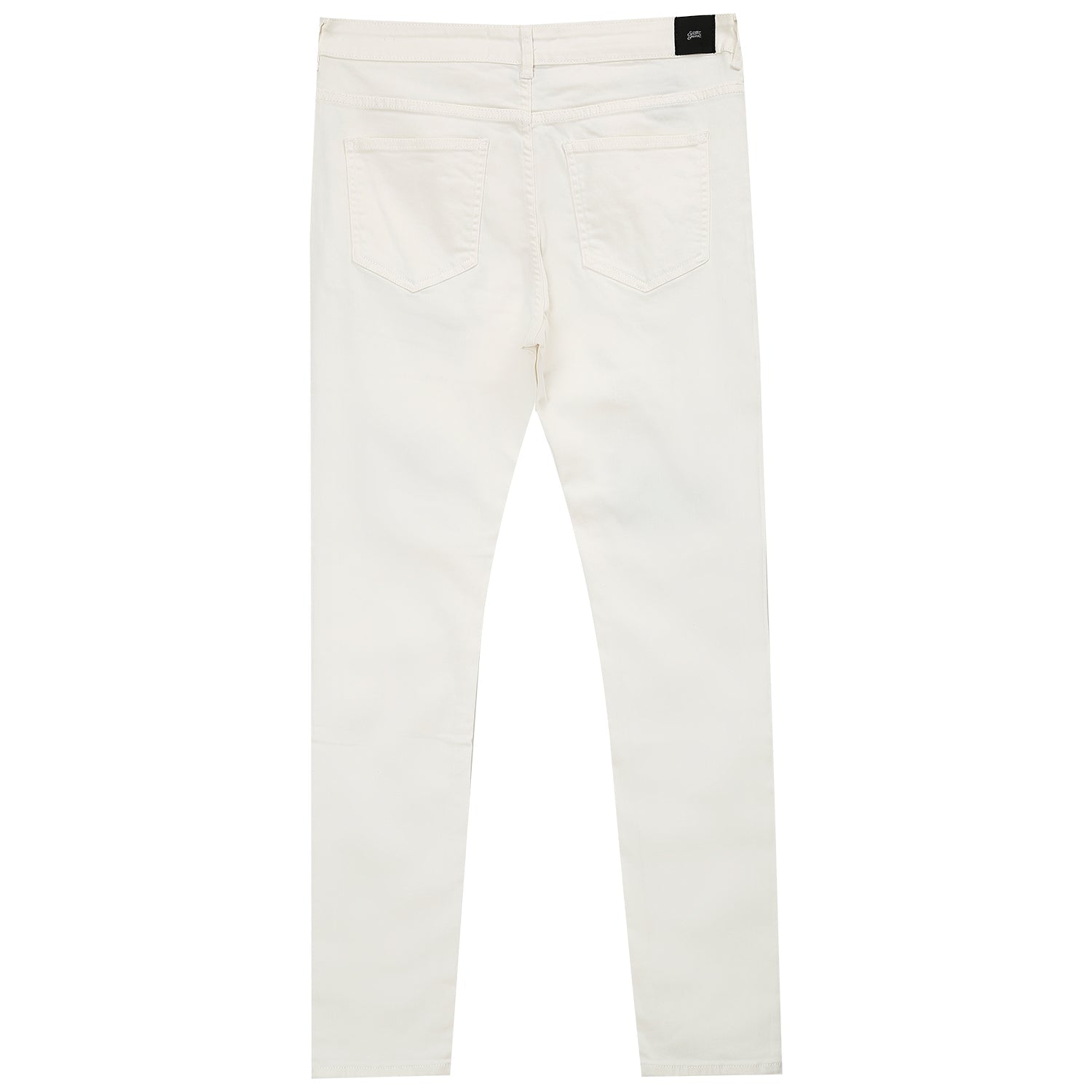 Tie Dye yokes jeans White