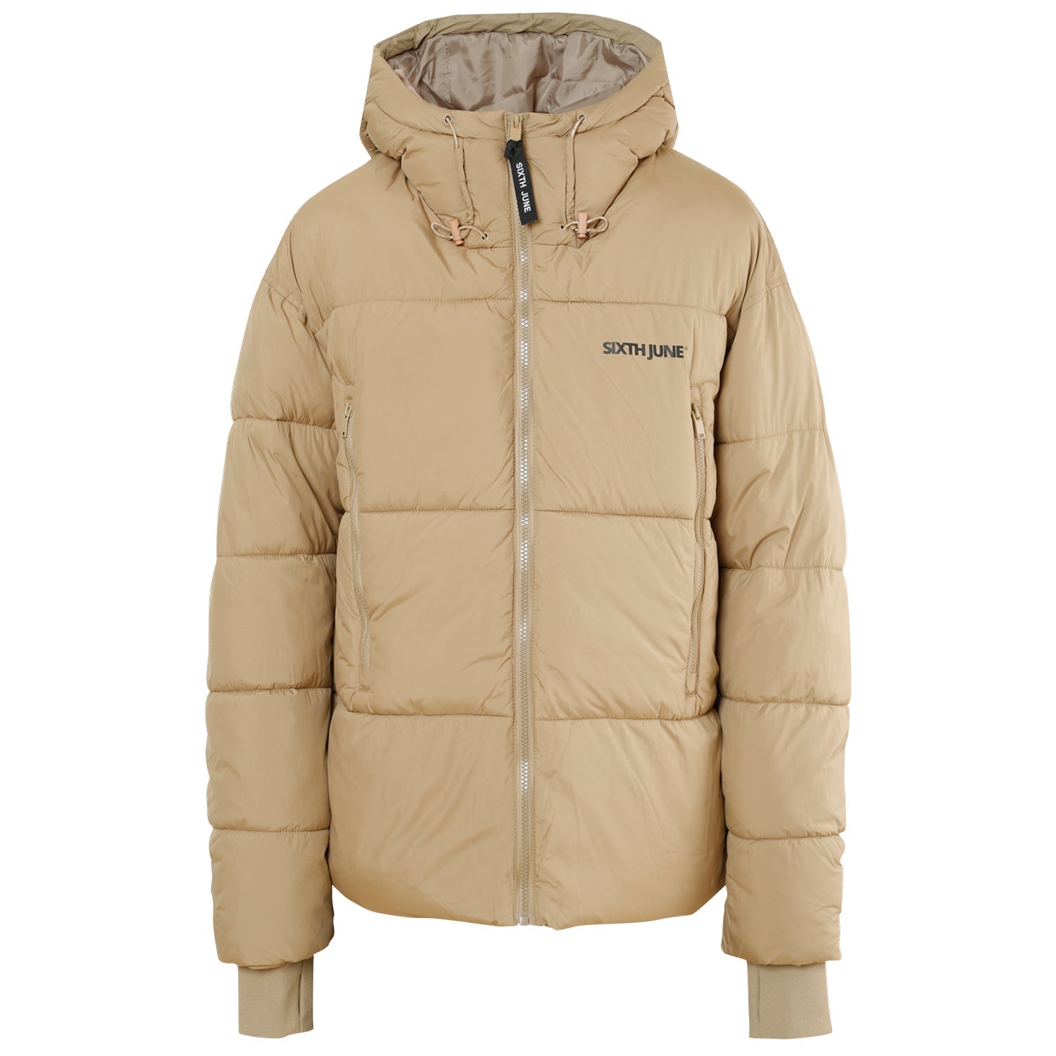 Sixth June - Doudoune courte matelassée Beige foncé