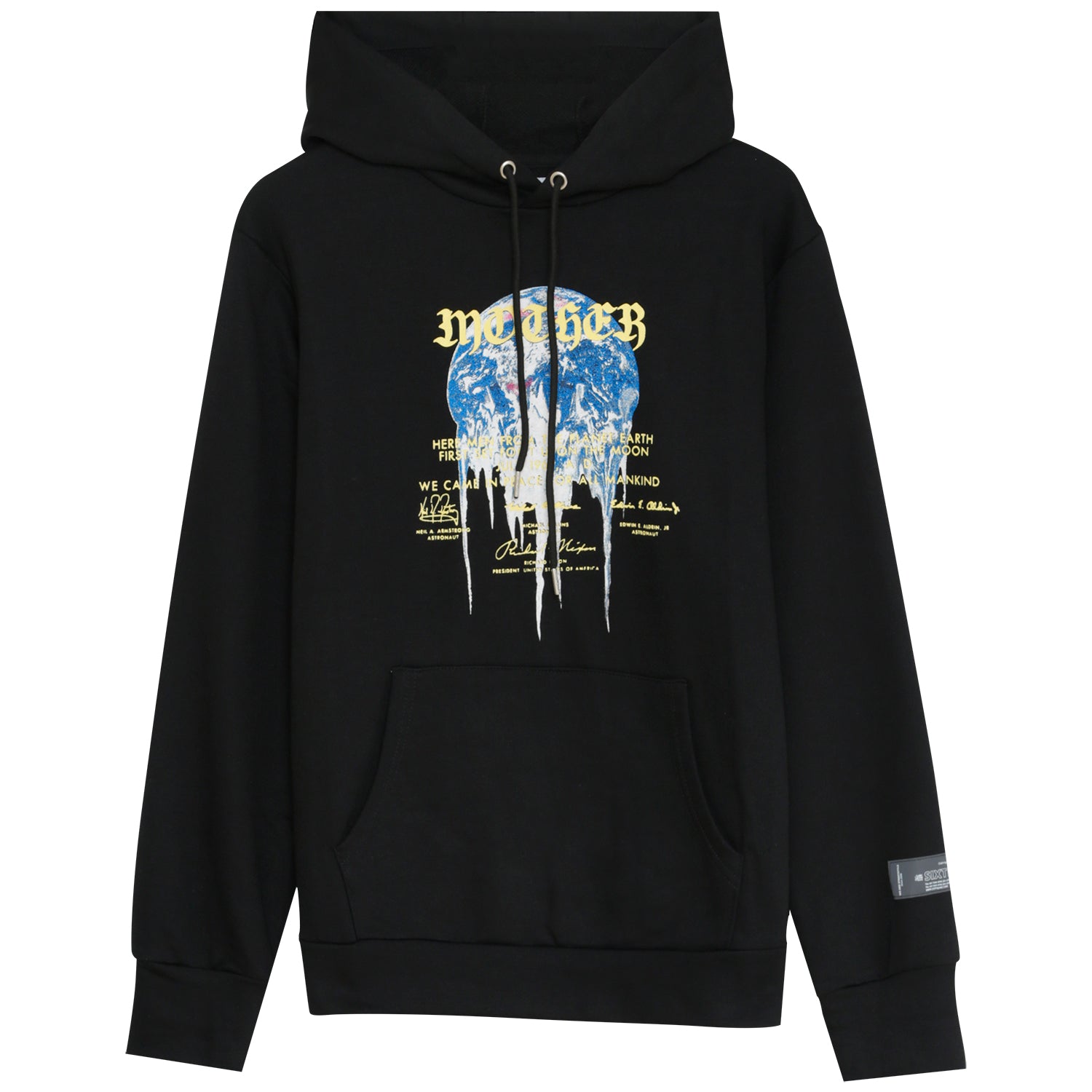 Mother Earth hoodie Black