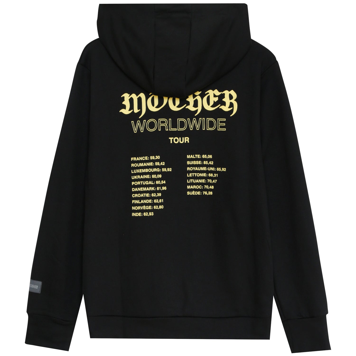 Mother Earth hoodie Black