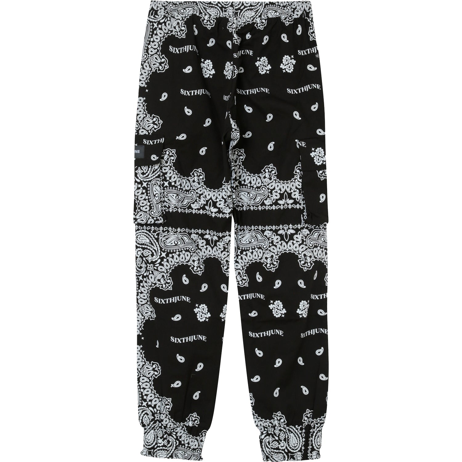 Sixth June - Pantalon bandana poches Noir