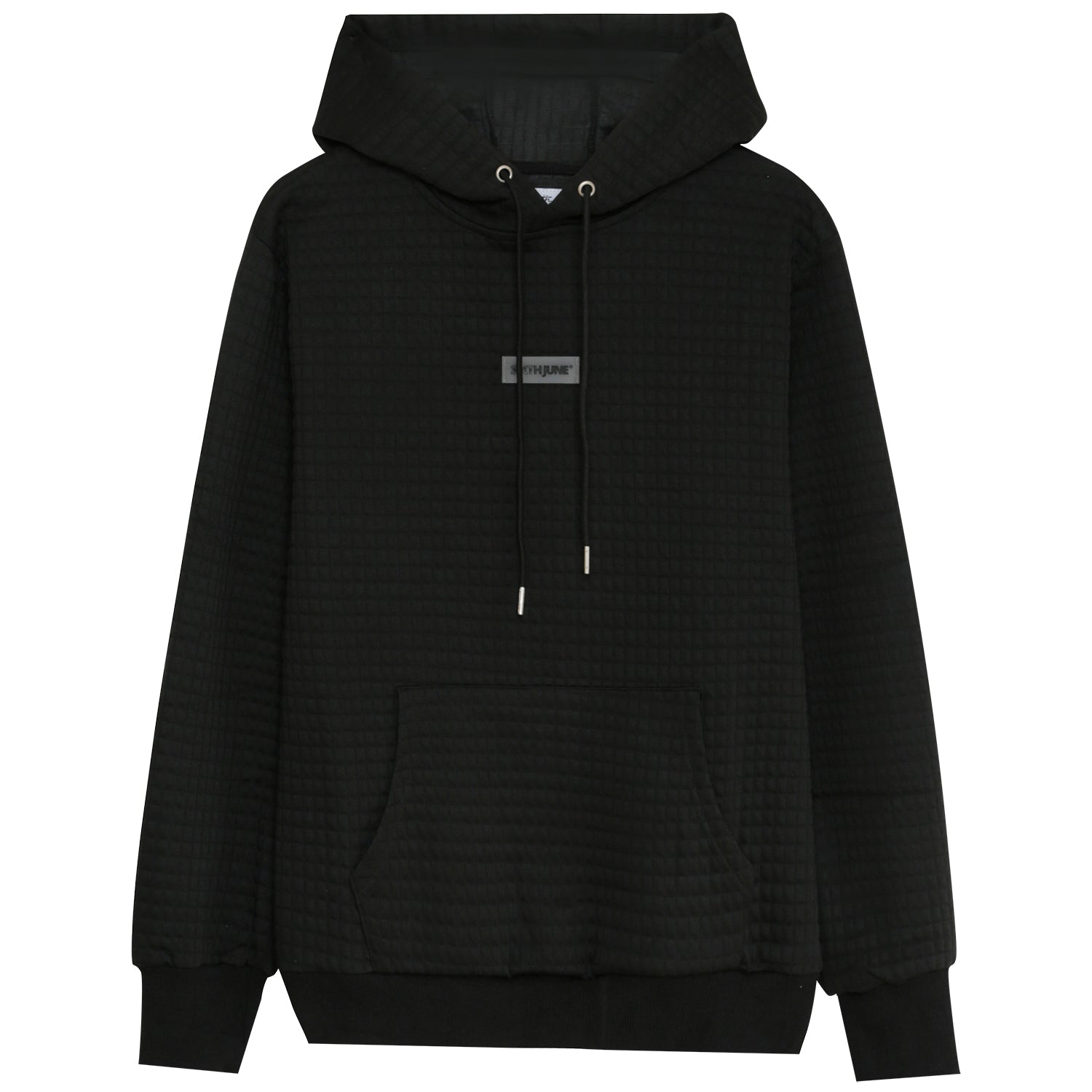 Sixth June - Sweat capuche gaufré Noir