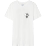 Sixth June - T-shirt squelette gothique Blanc