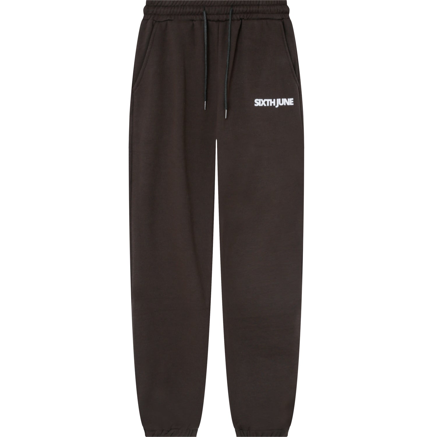 Sixth June - Jogging molletonné logo Gris foncé