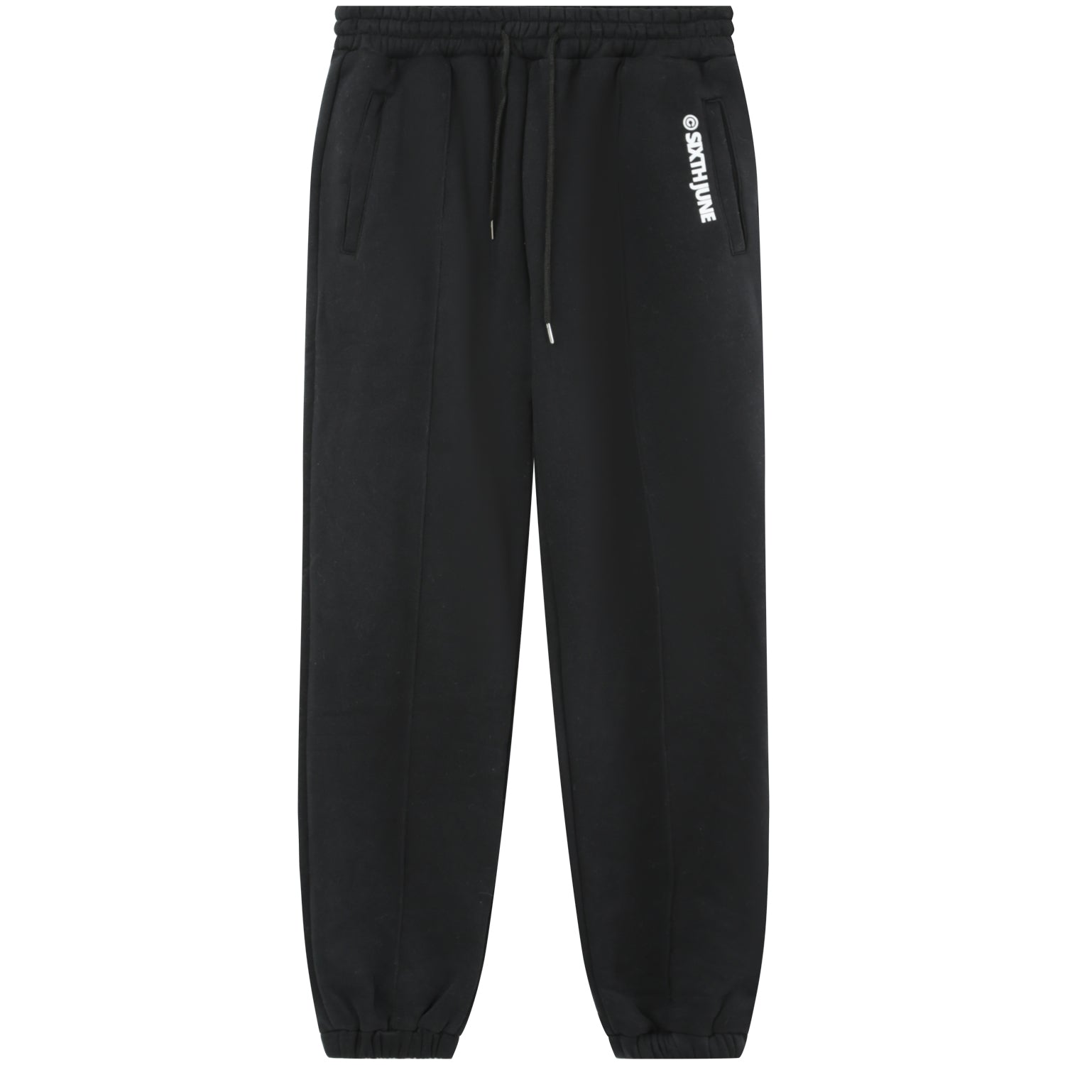 Sixth June - Jogging molletonné surpiqûres Noir