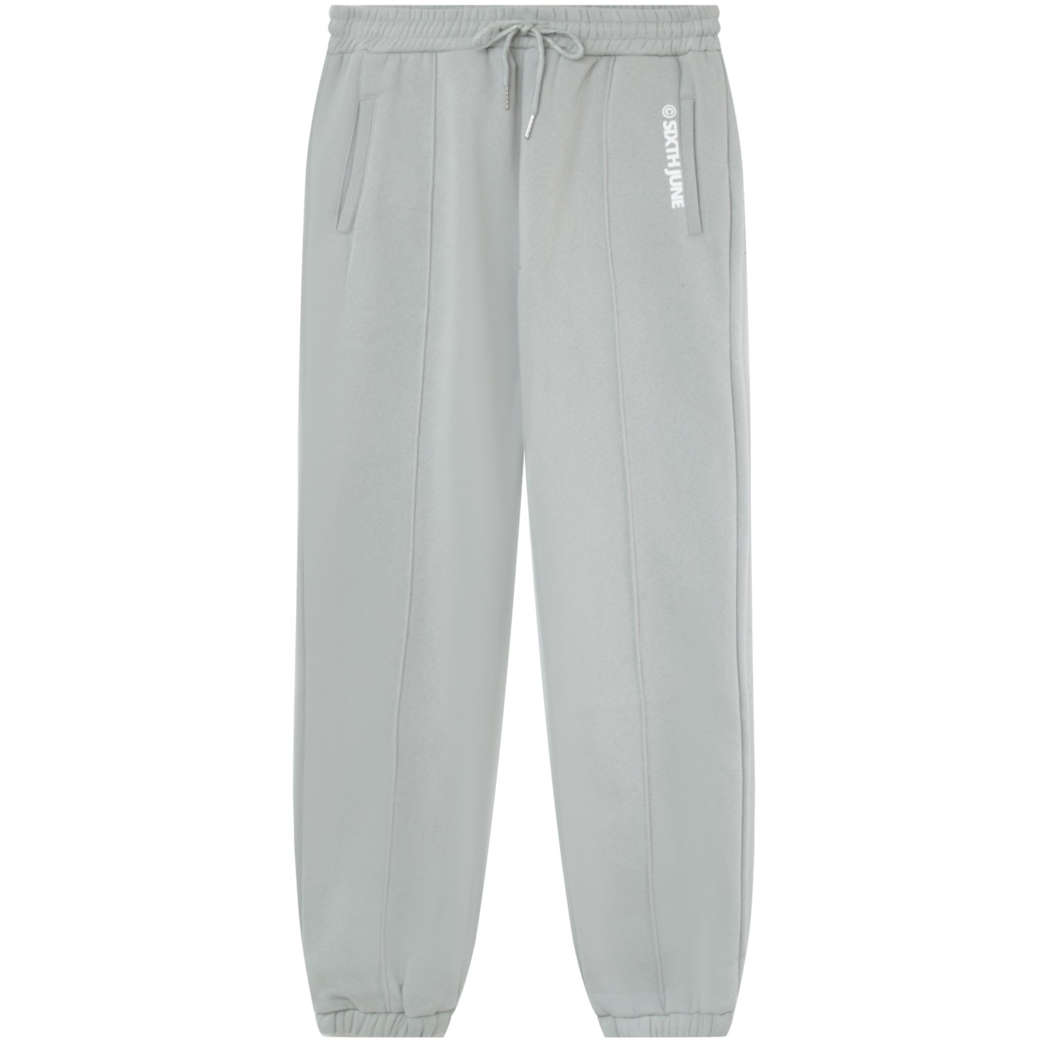 Sixth June - Jogging molletonné surpiqûres Gris