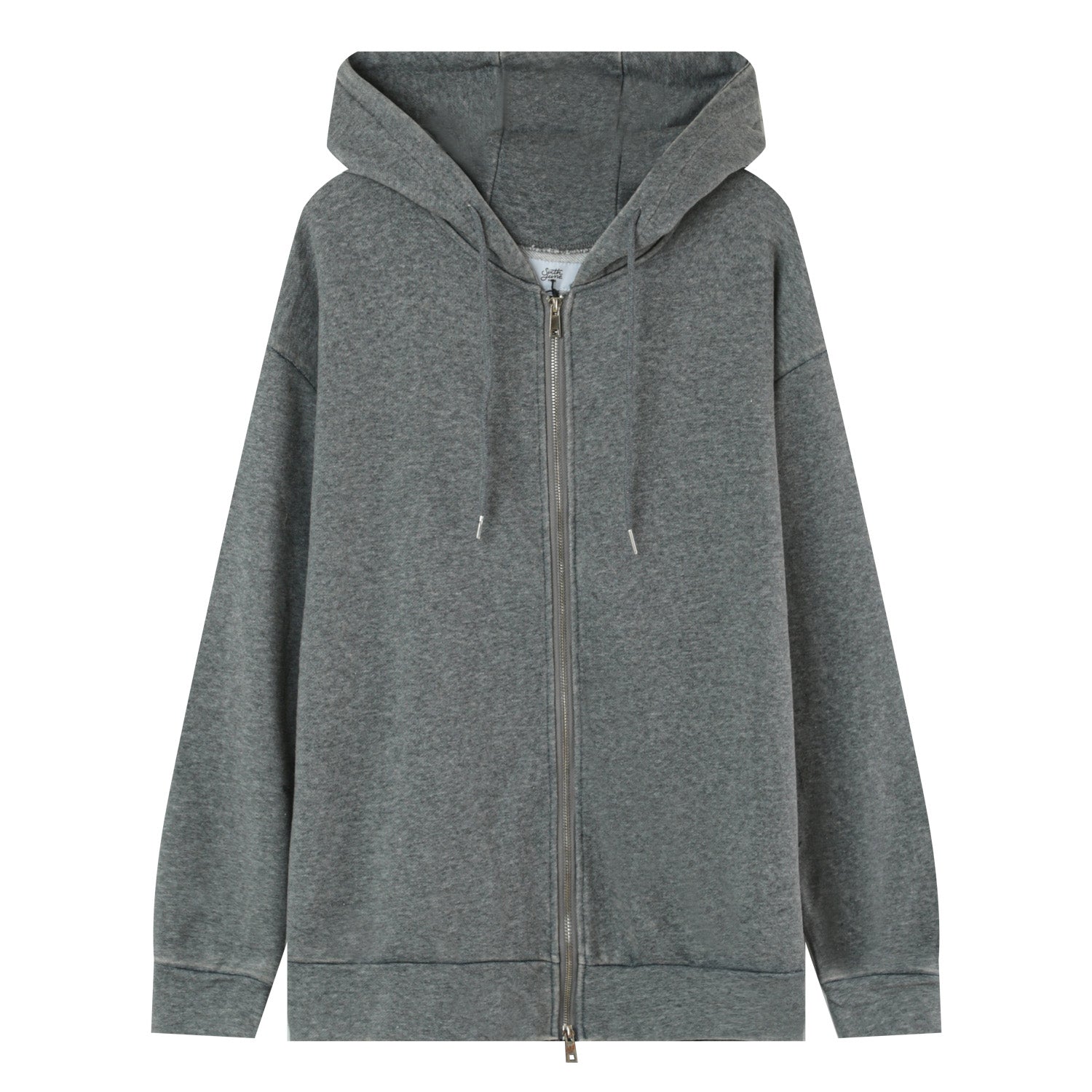 Sixth June - Gilet zippé capuche logo Gris foncé