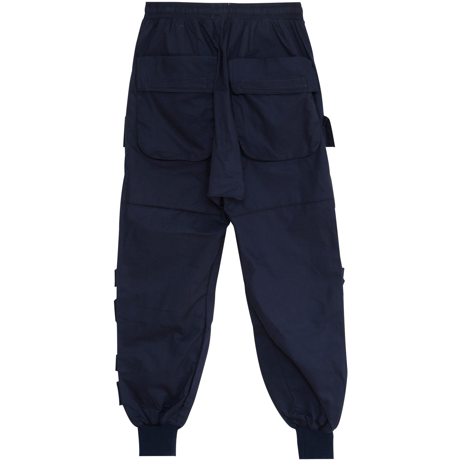 Taktische Cargohose mit weitem Bein. Dunkelblau
