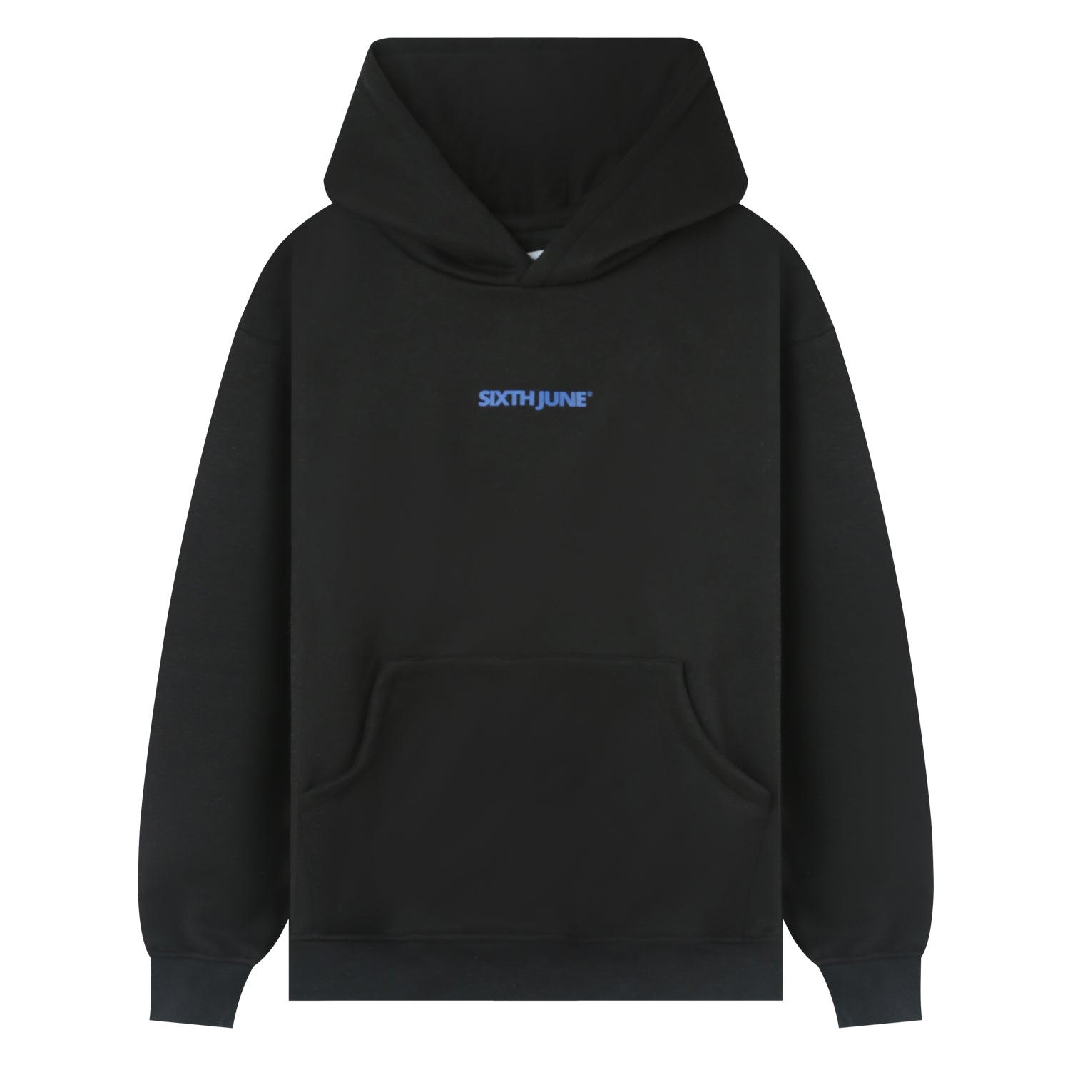 Sixth June - Sweatshirt capuche regard imprimé Noir