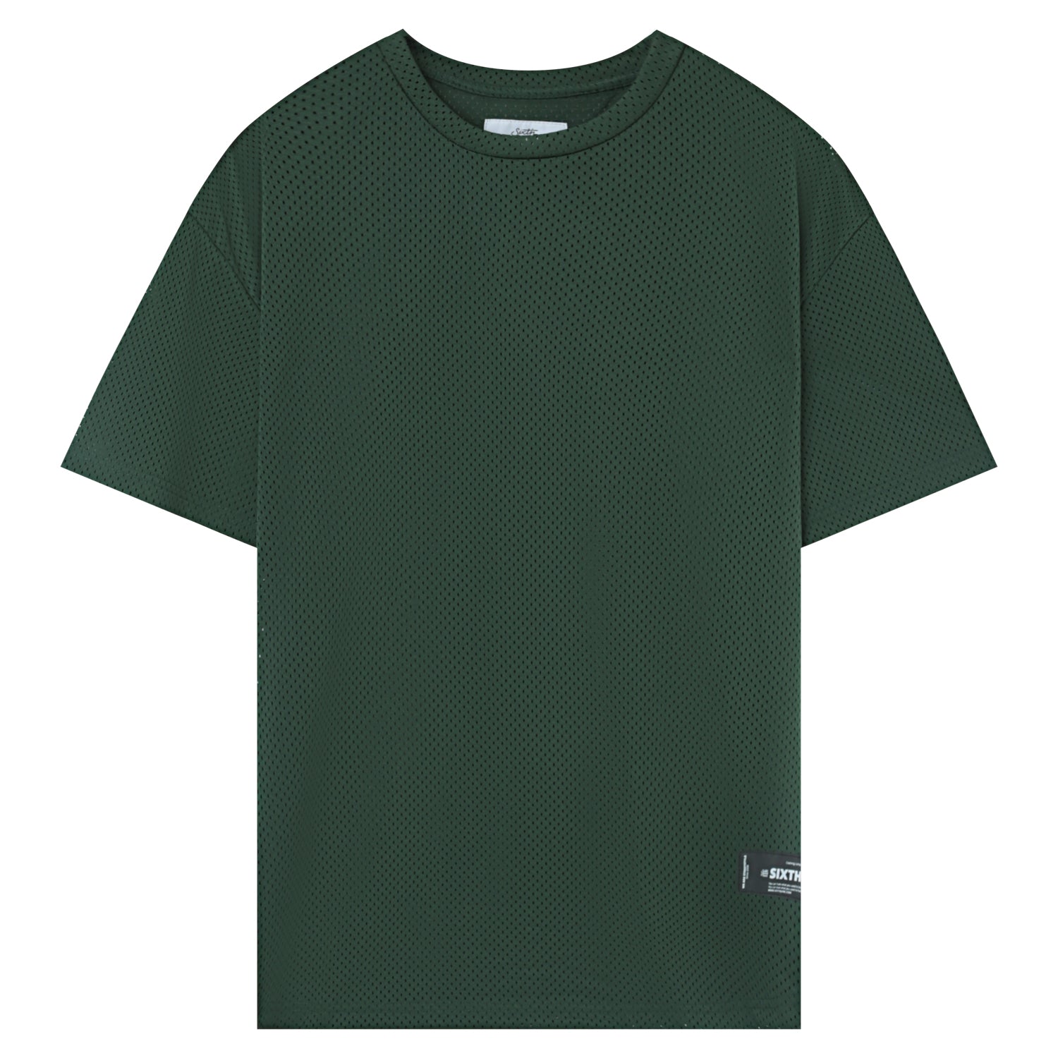 Sixth June - Maillot mesh logo Vert foncé