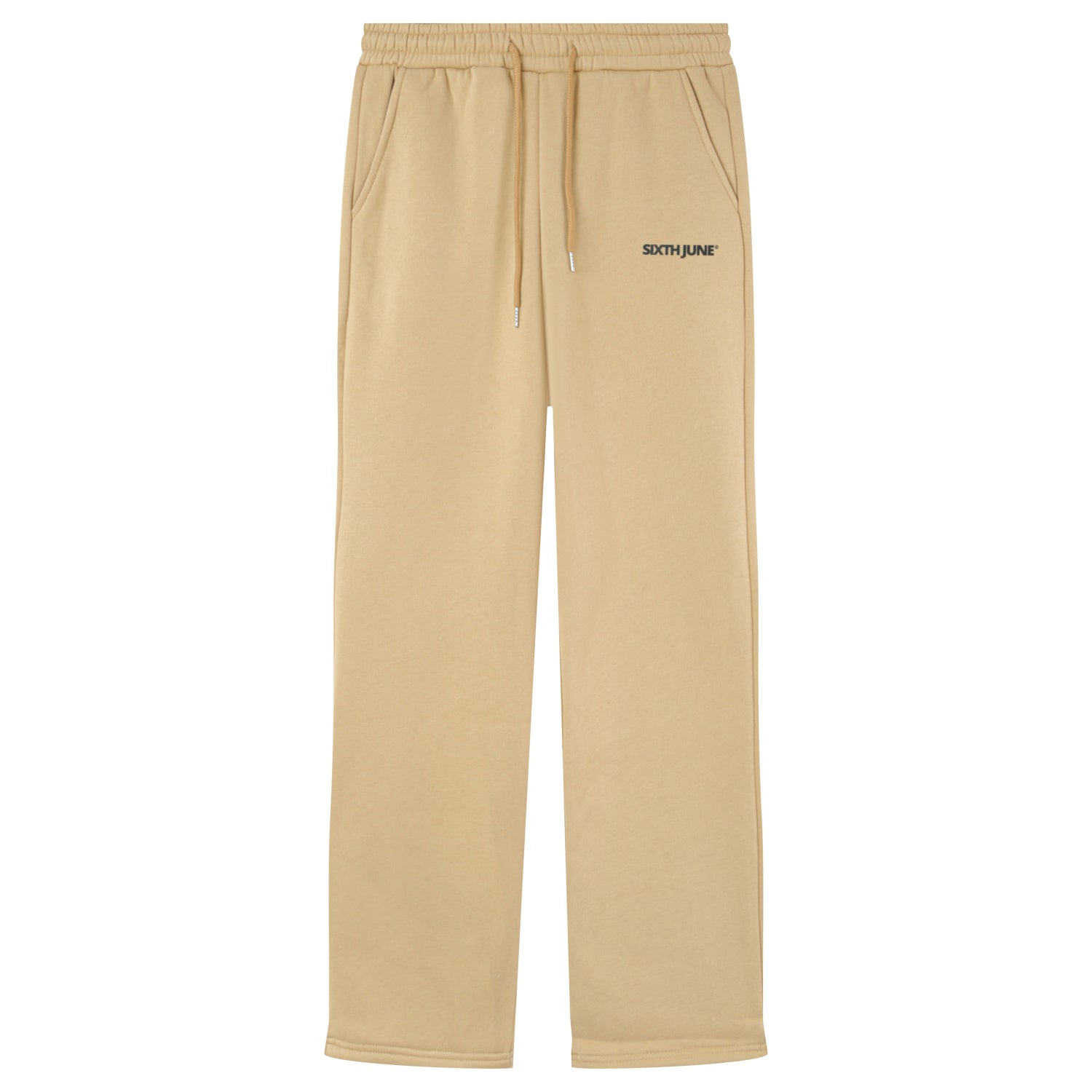 Sixth June - Jogging droit logo Beige