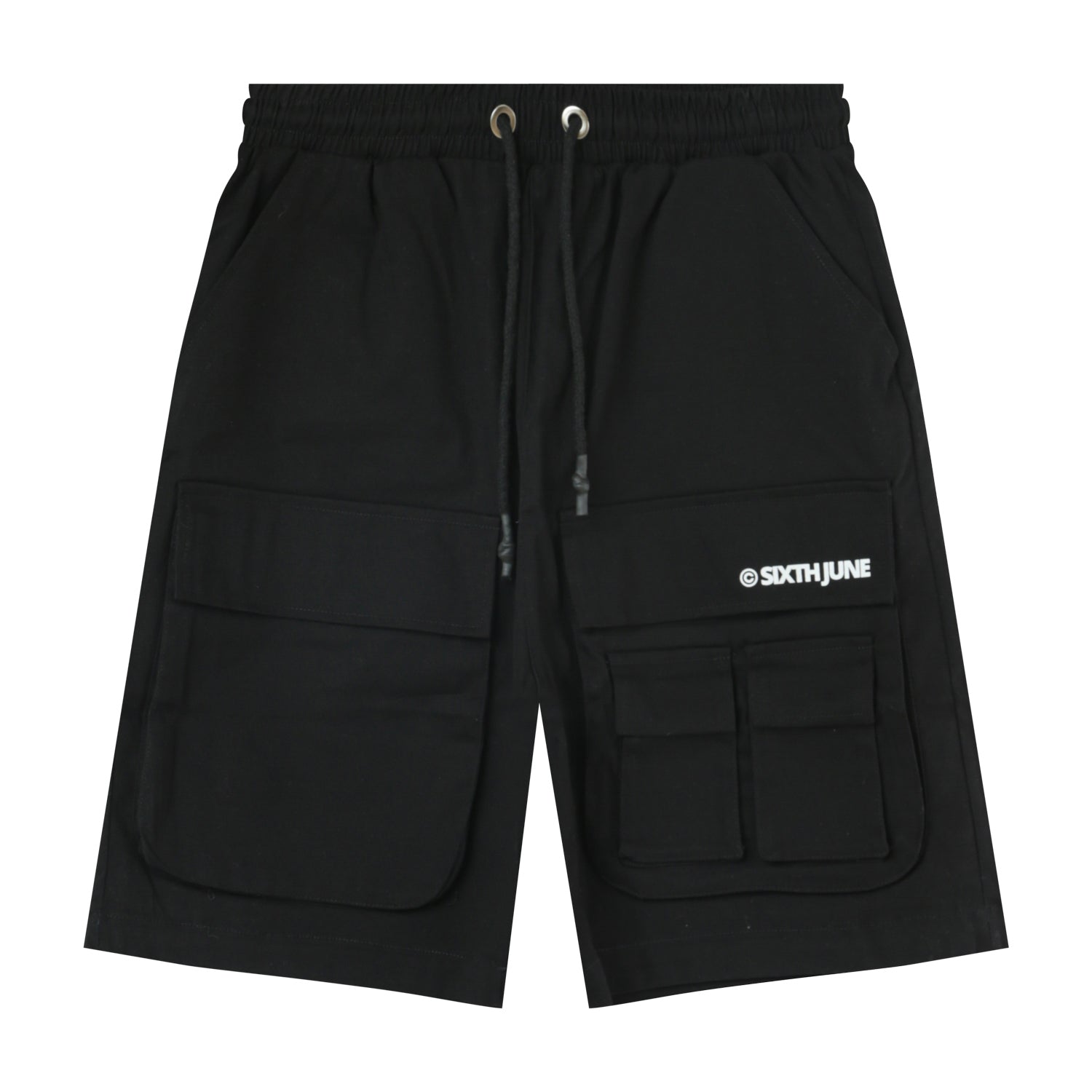 Sixth June - Short utilitaire logo Noir