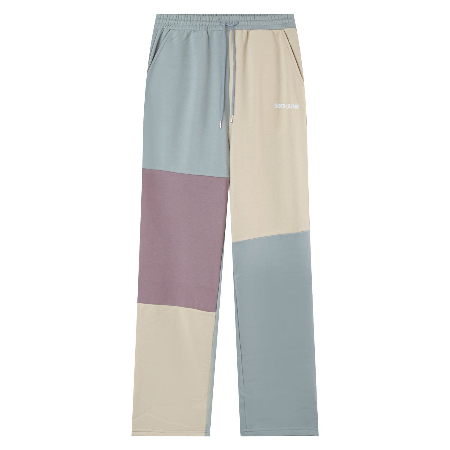 Sixth June - Jogging droit tricolore Multicolore