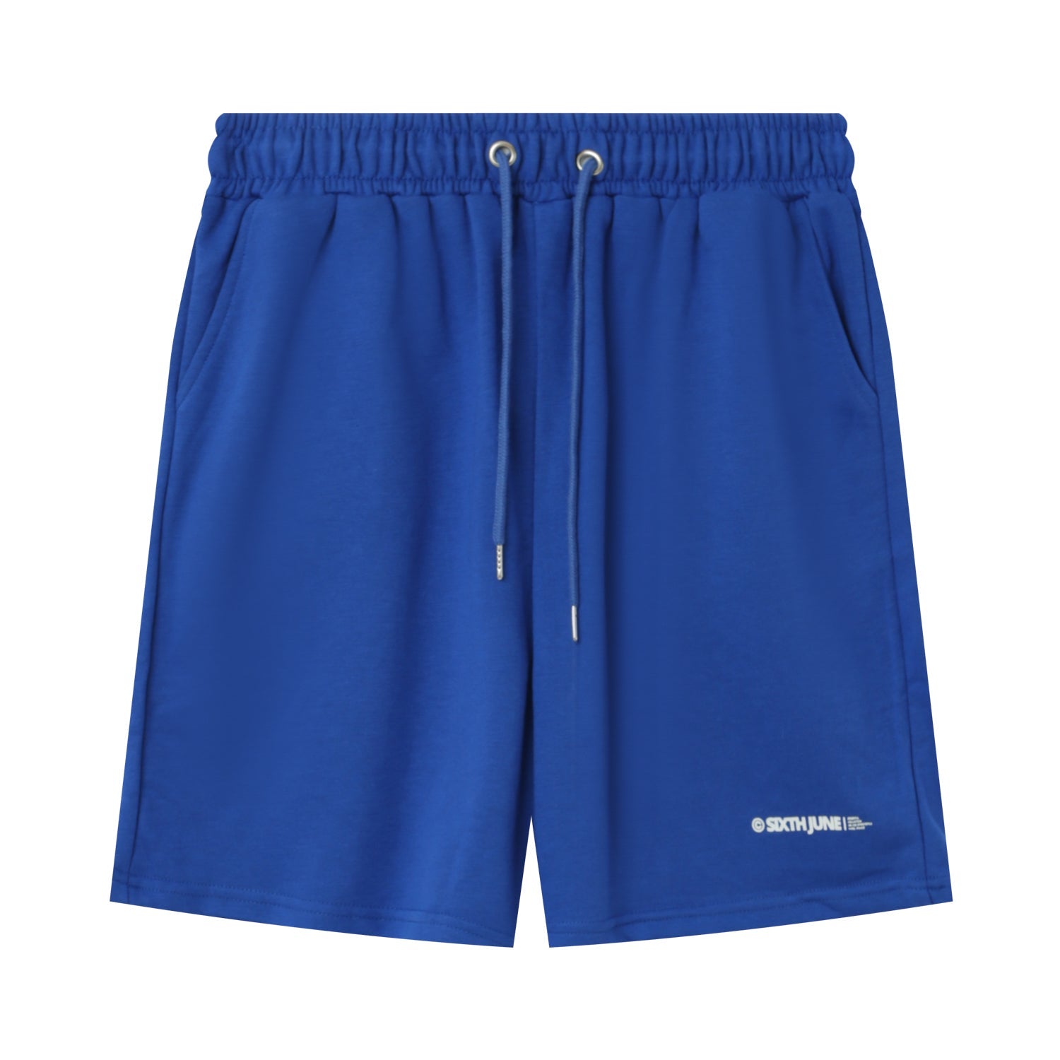 Sixth June - Short logo imprimé Bleu