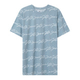 Sixth June - T-shirt logo signature Bleu clair