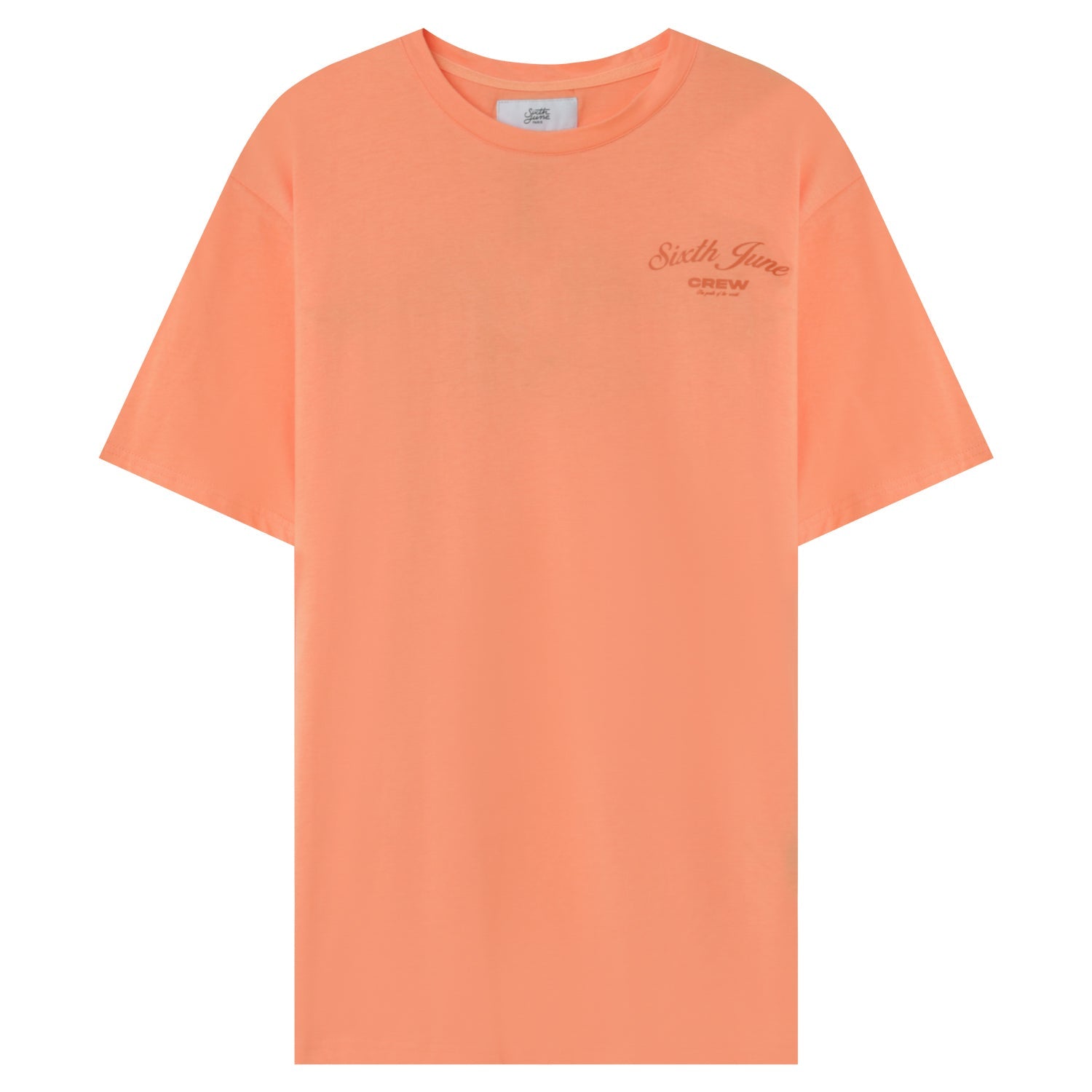 Sixth June - T-shirt logo signature Orange