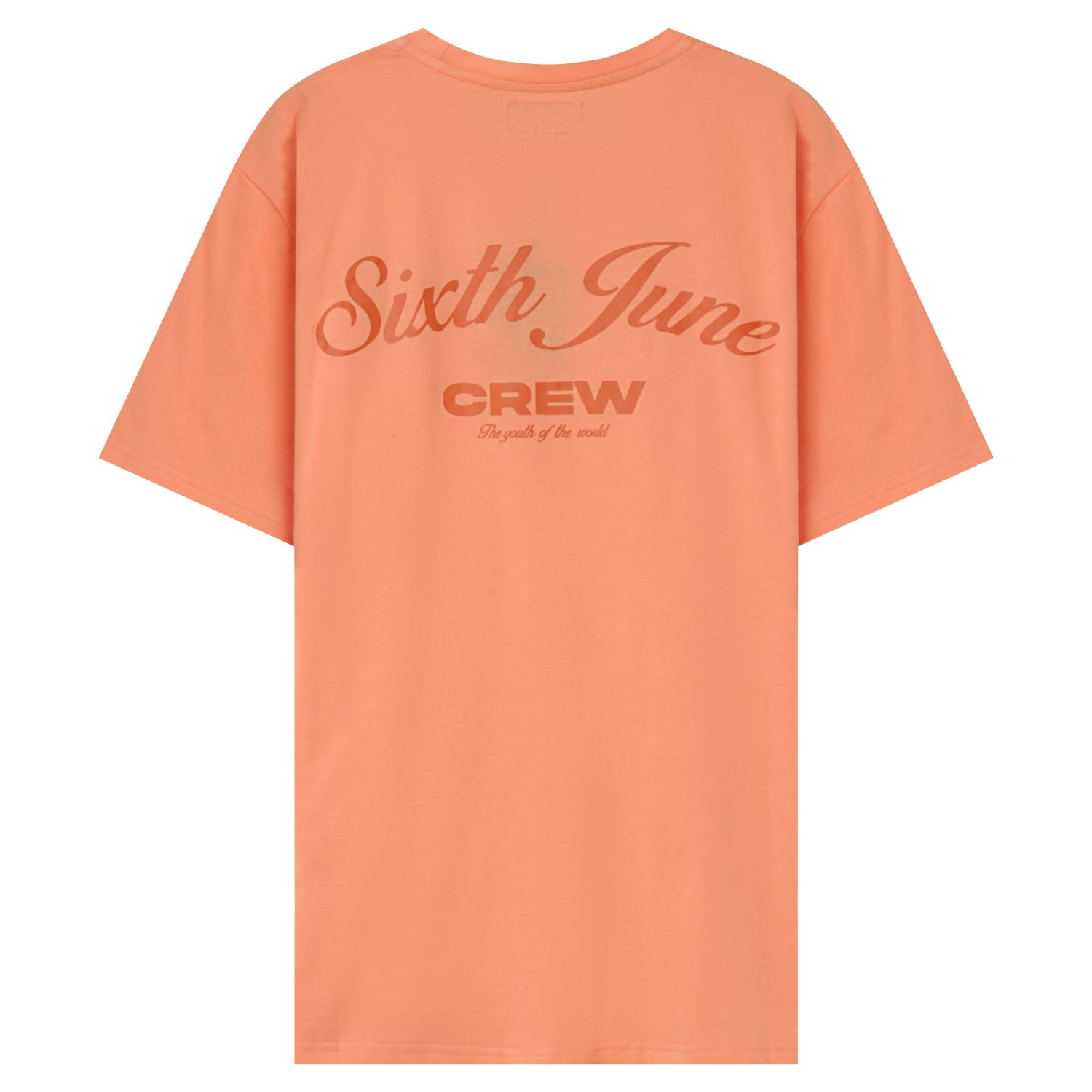 Sixth June - T-shirt logo signature Orange