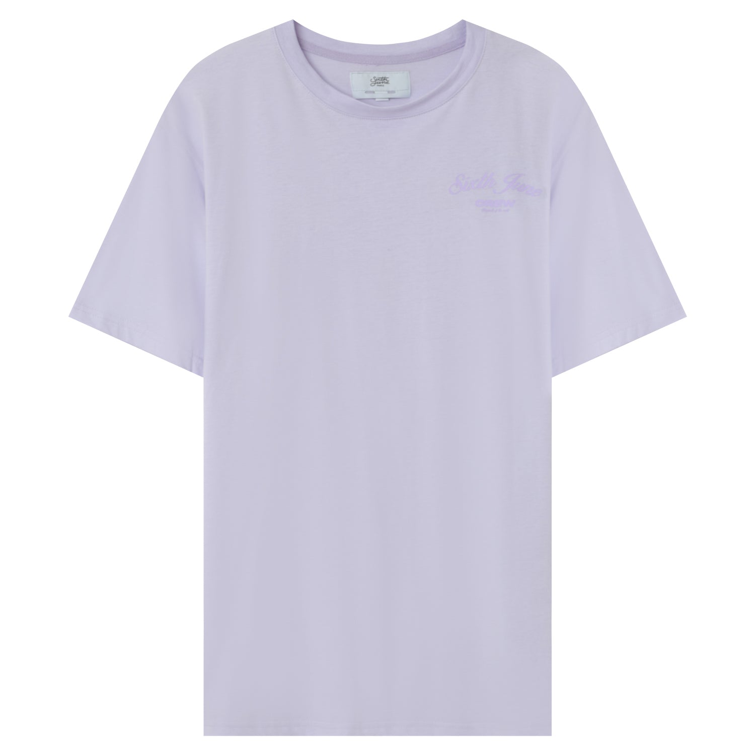 Sixth June - T-shirt logo signature Violet clair