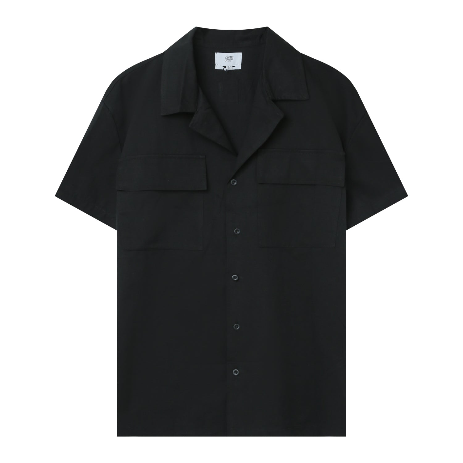 Sixth June - Chemise utilitaire manches courtes Noir