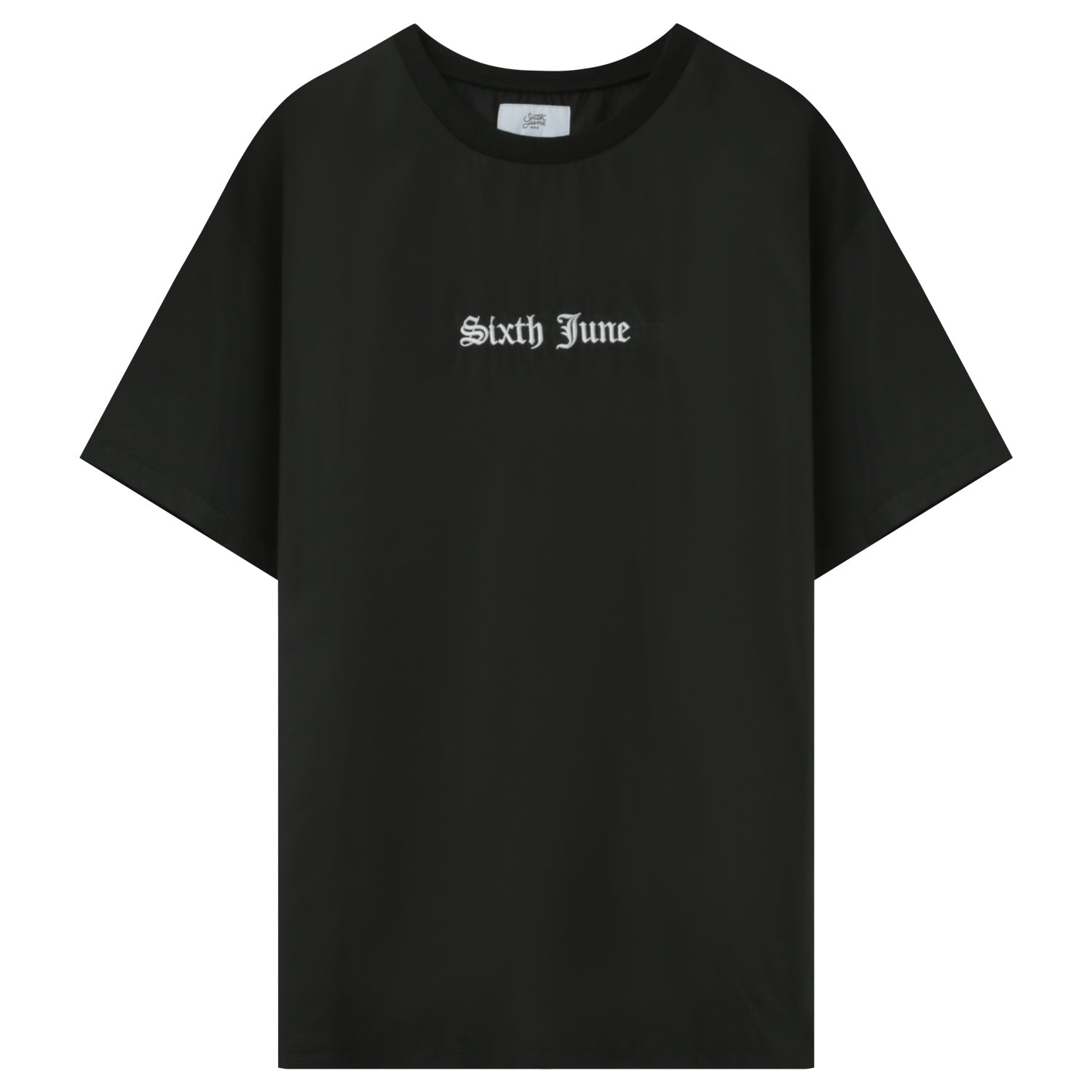 Sixth June - T-shirt oversize gothique Noir