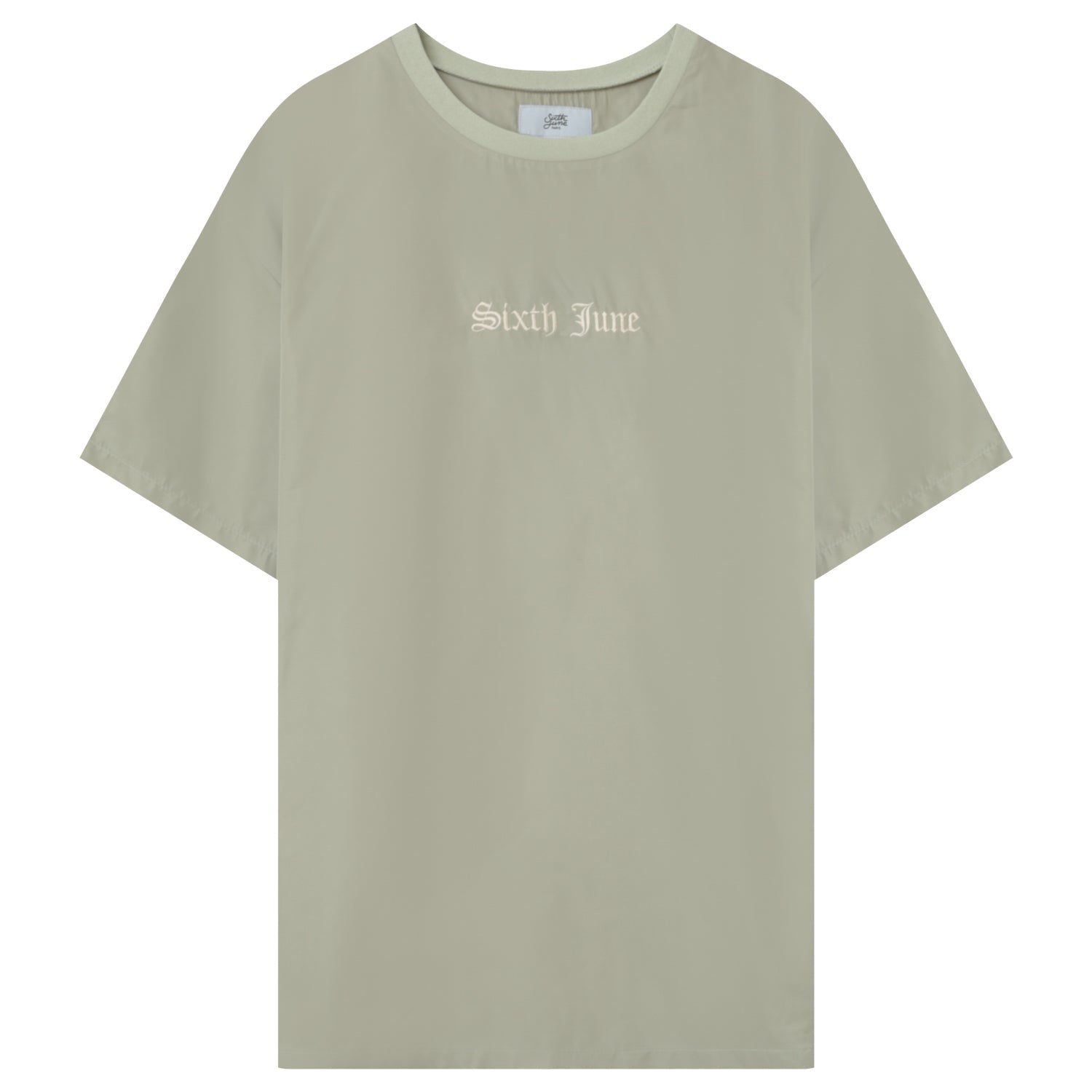 Sixth June - T-shirt oversize gothique Vert clair