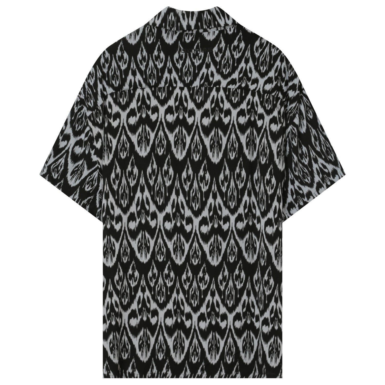 Aztec fluid shirt Black