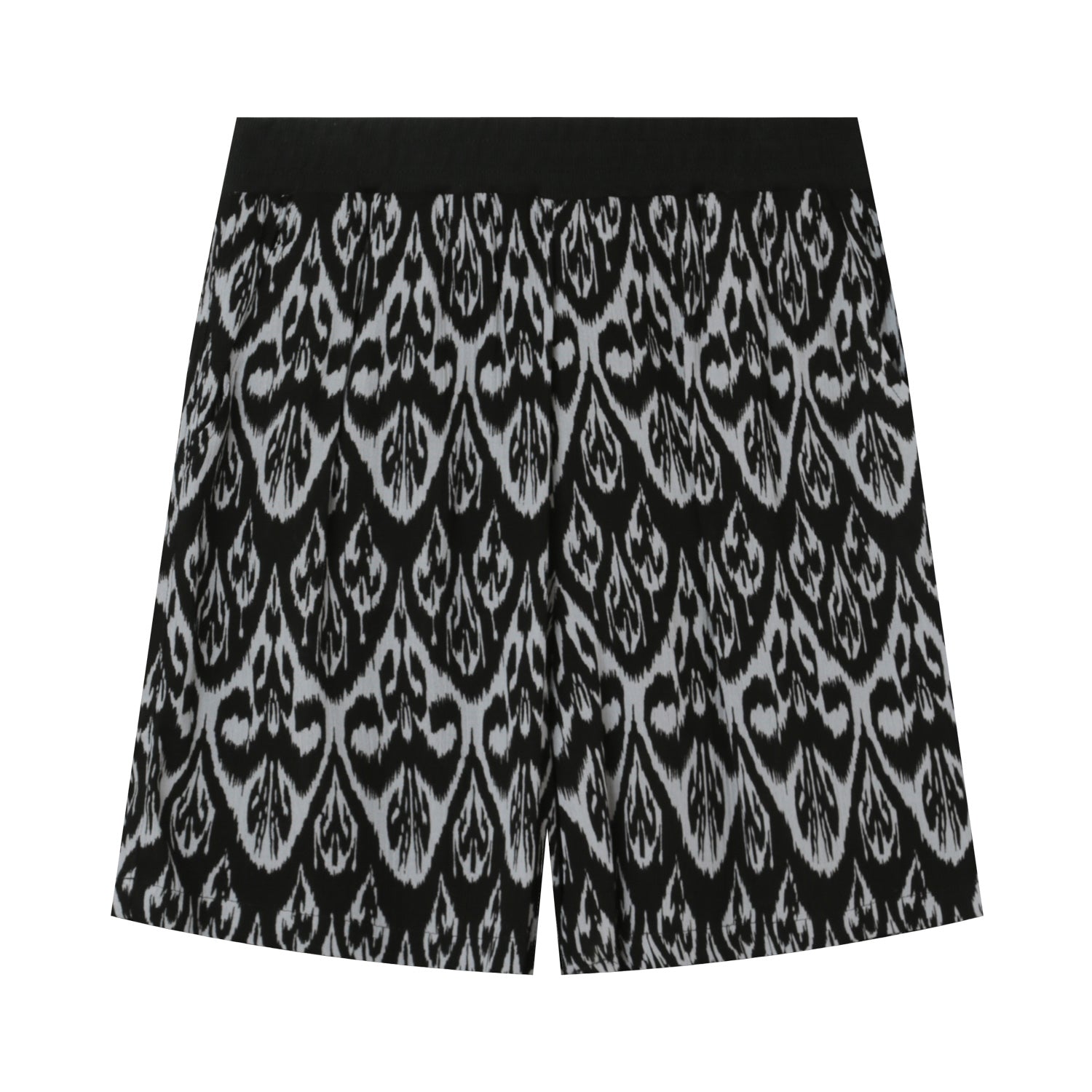 Short motif aztèque Noir