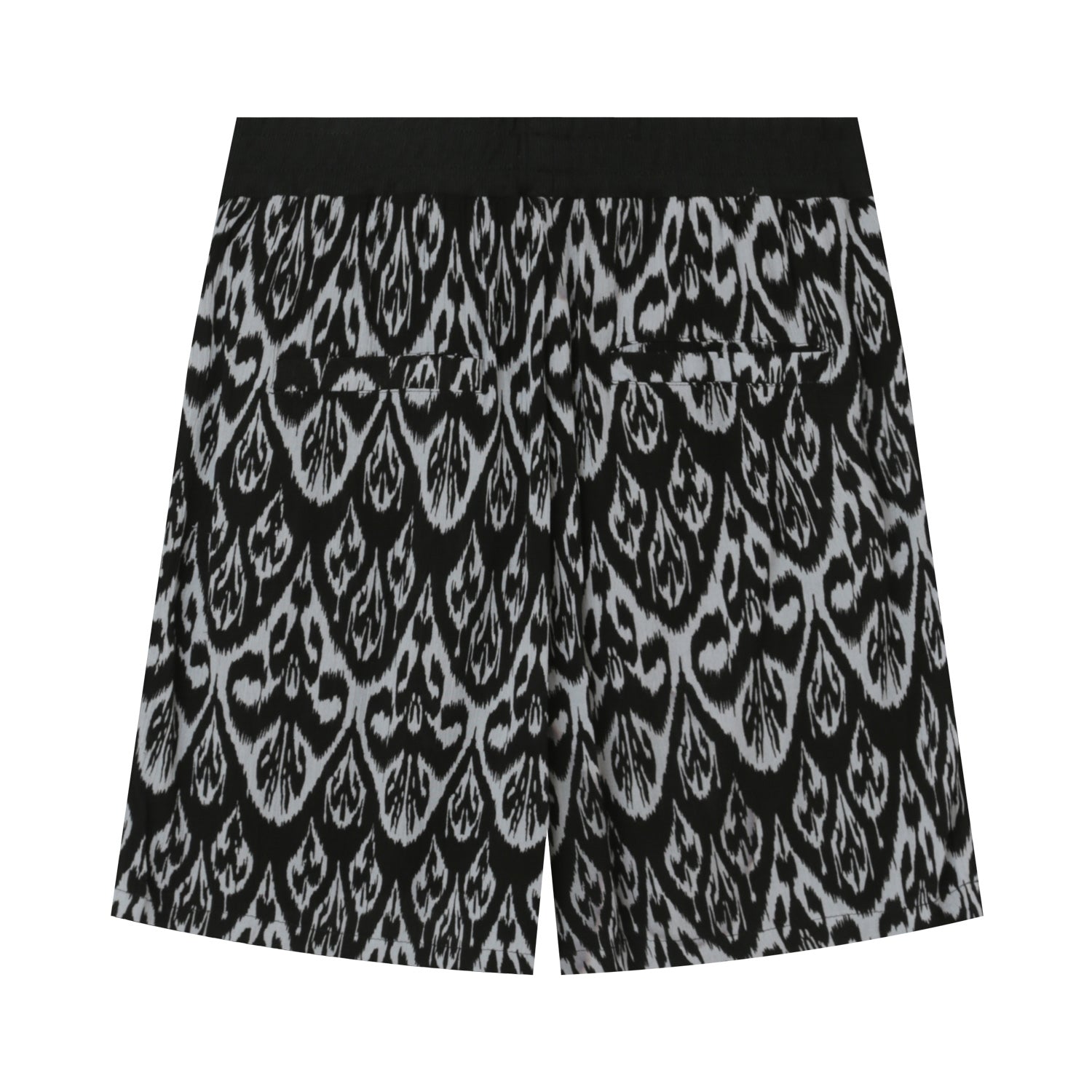 Short motif aztèque Noir