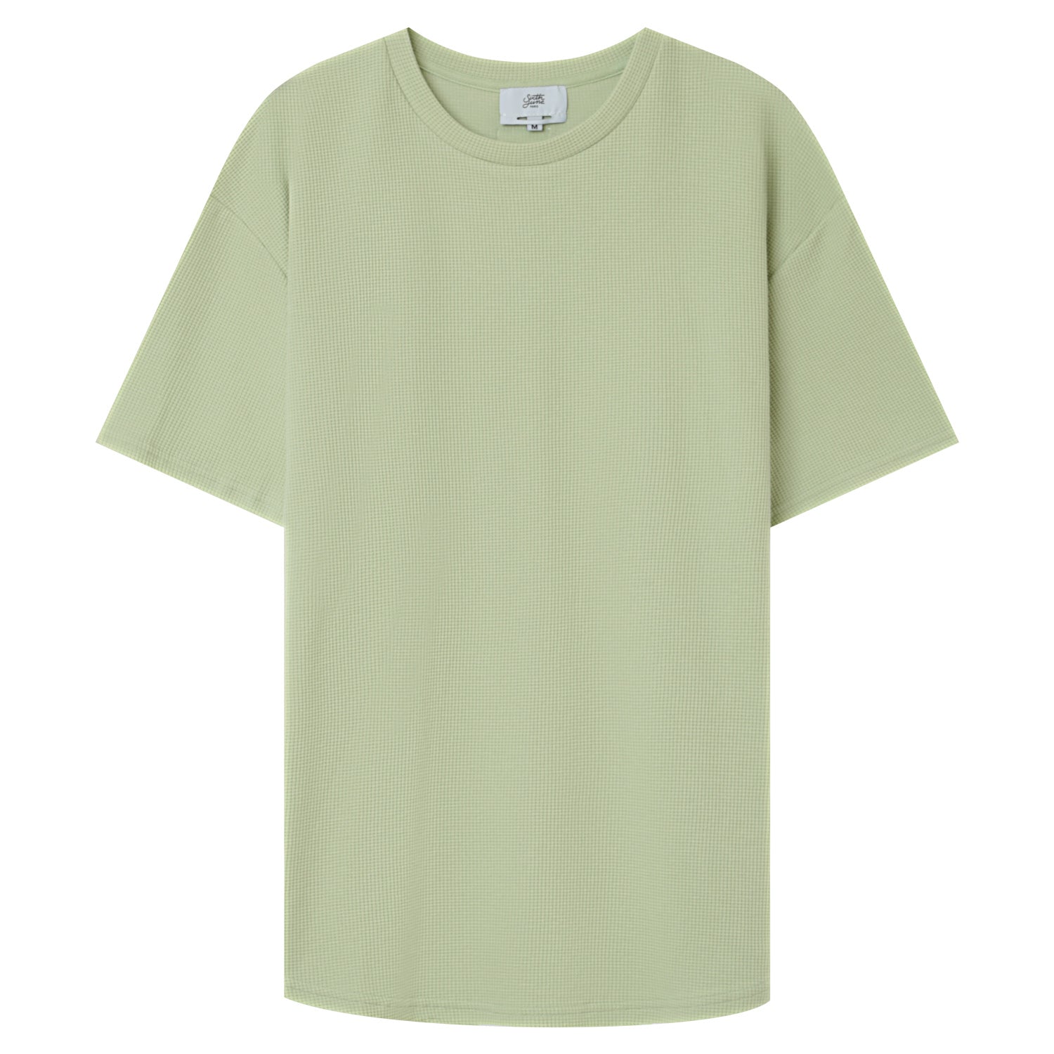 Sixth June - T-shirt gaufré oversize Vert clair