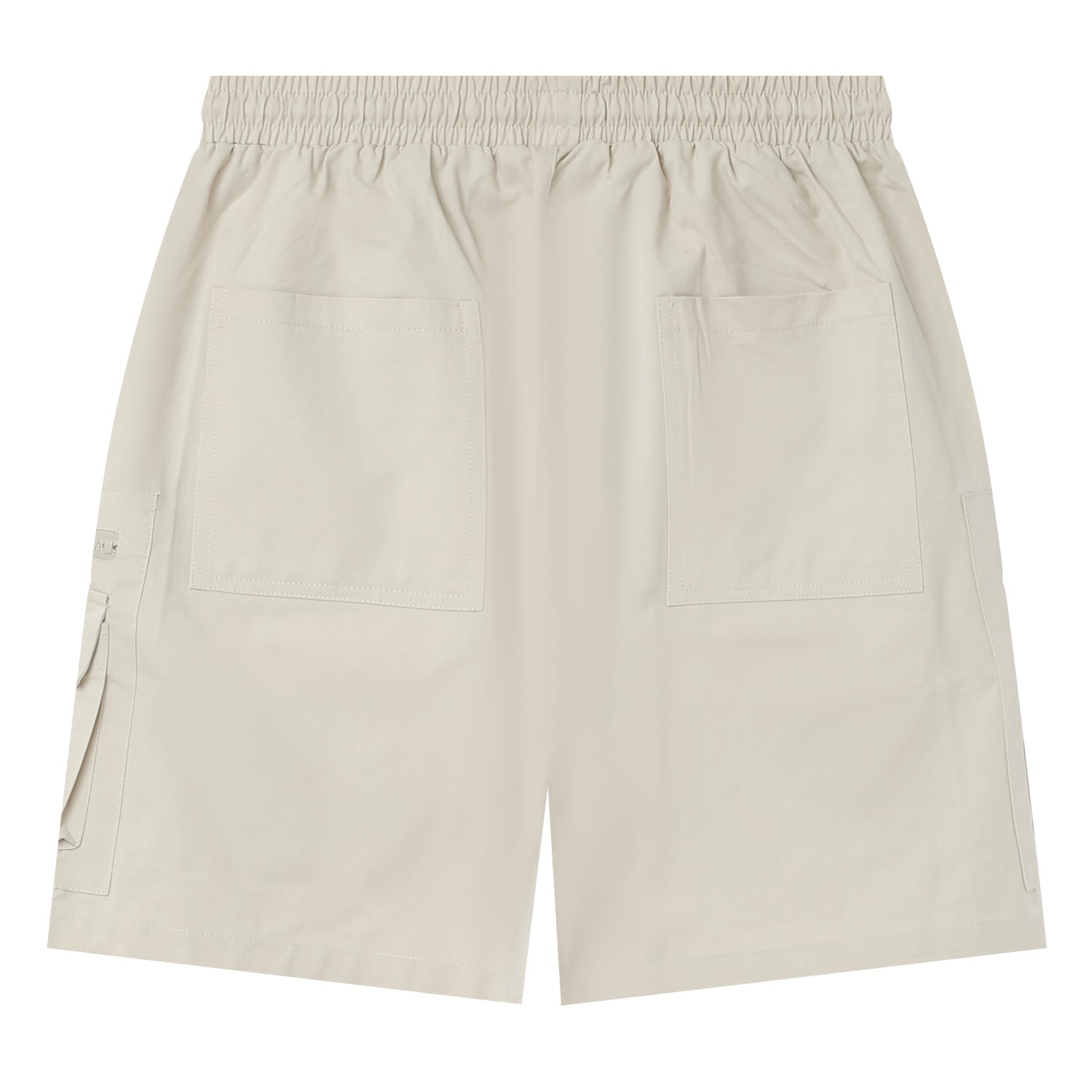 Utility pockets shorts Beige