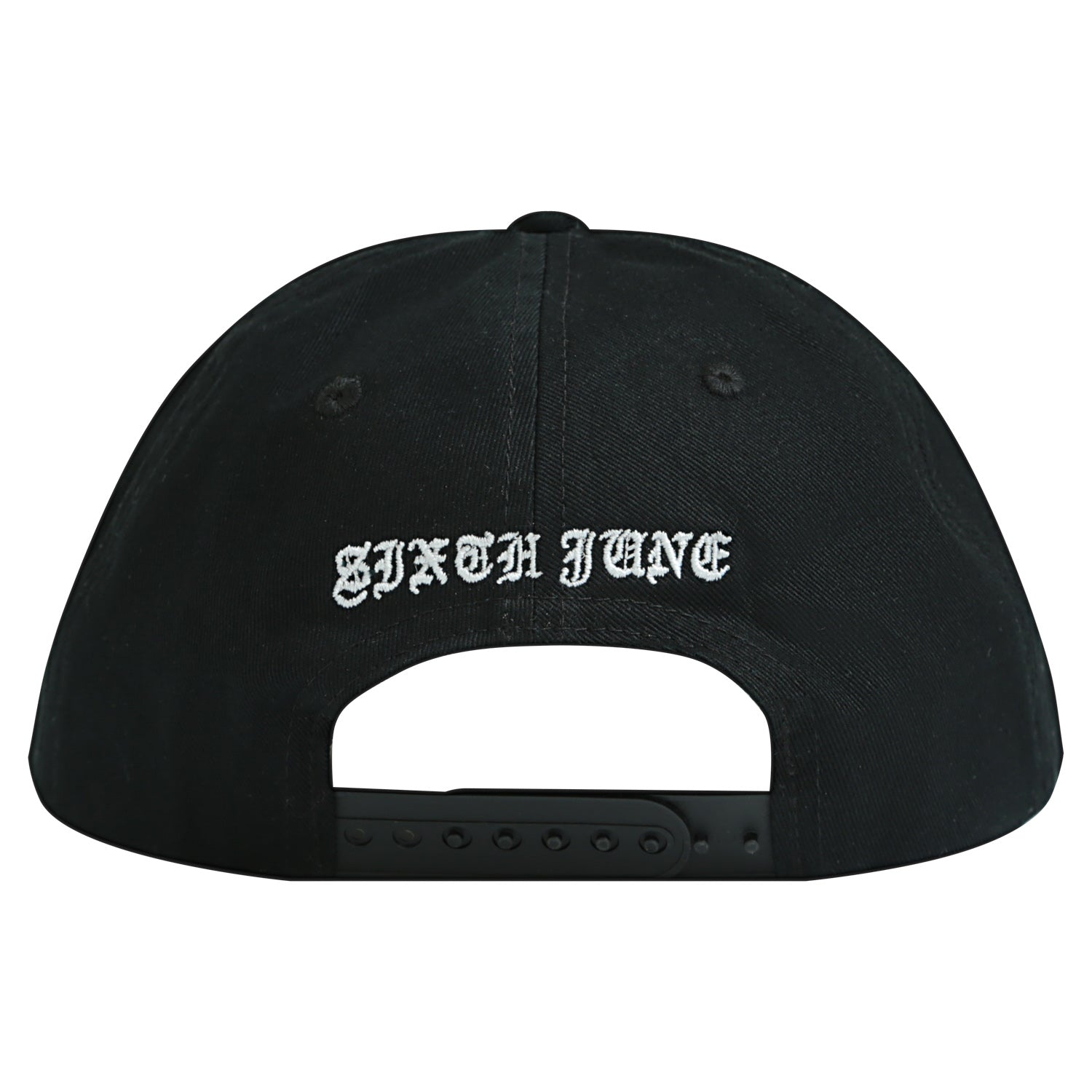 Sixth June - Casquette brodée Crew Noir