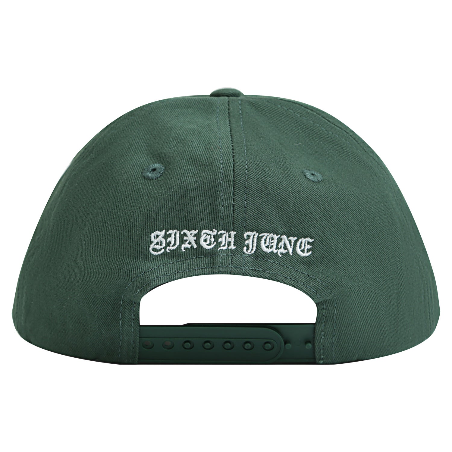 Sixth June - Casquette brodée Crew Vert