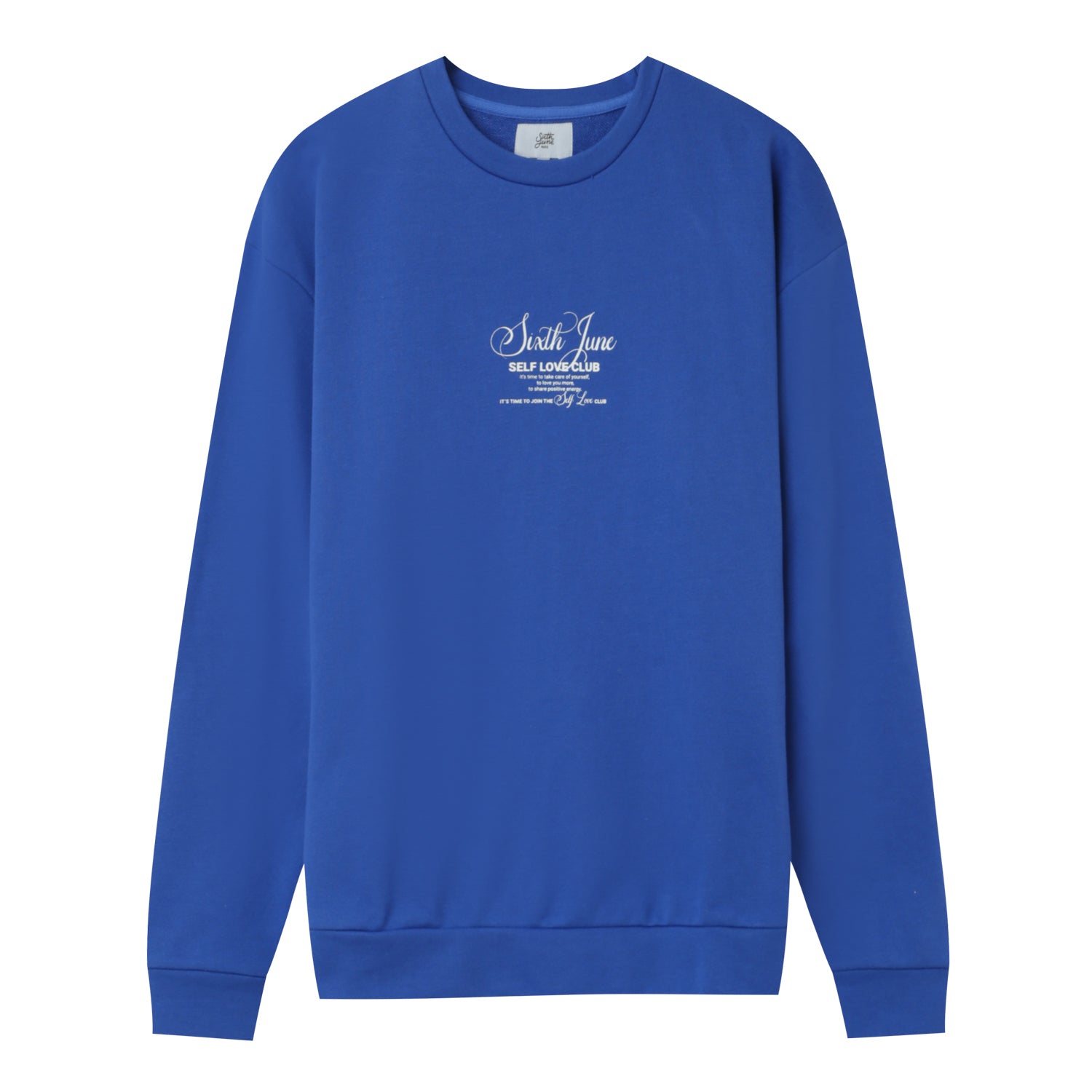 Sixth June - Sweat logo signature Bleu foncé