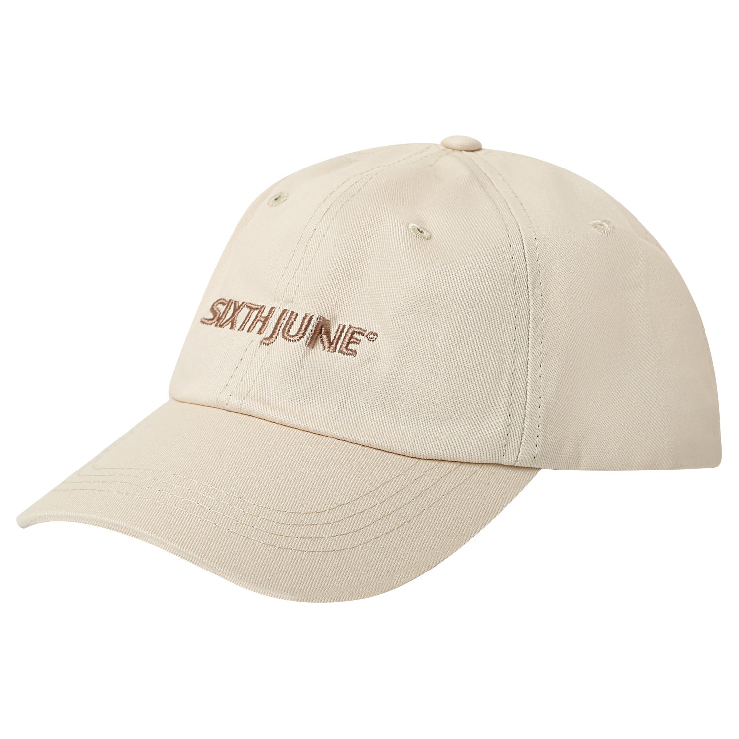 Sixth June - Casquette logo brodé Beige